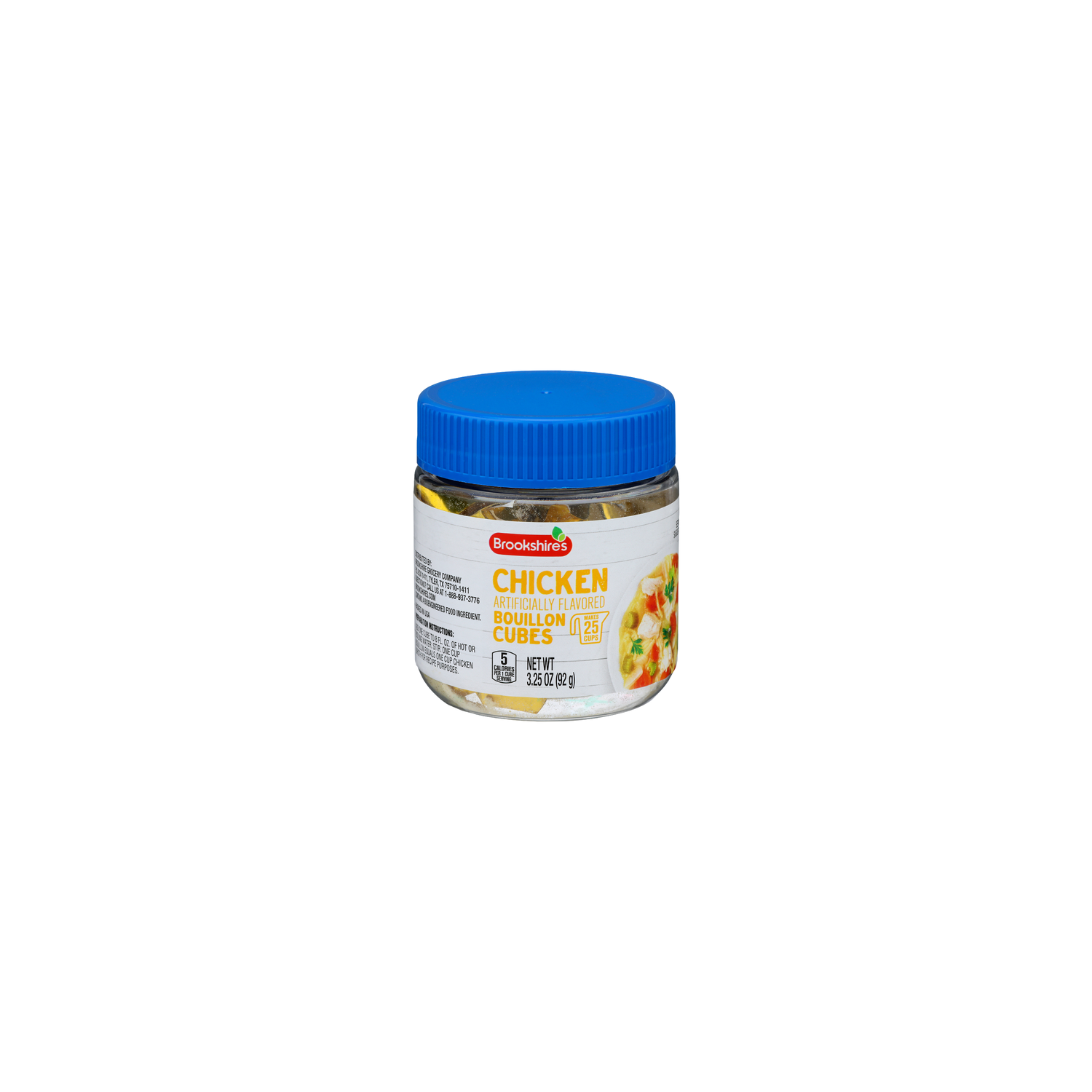 Brookshire's Chicken Bouillon Cubes - 0.13 Ounce - 25 Count Image 1 of 4