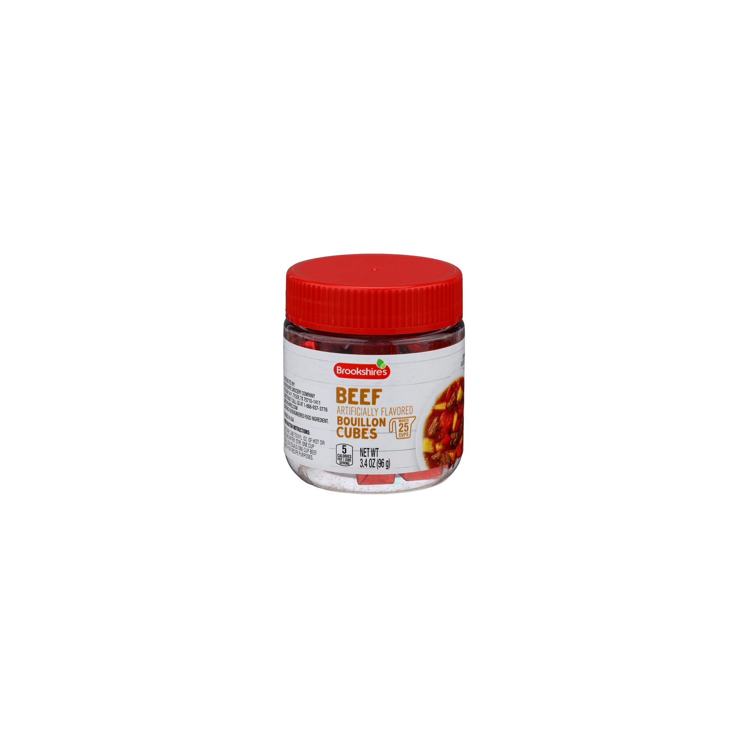 Brookshire's Beef Bouillon Cubes - 0.136 Ounce - 25 Count Image 1 of 4