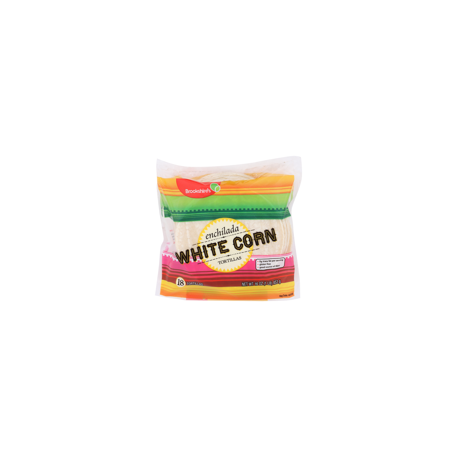 Brookshire's Enchilada White Corn Tortillas - 0.889 Ounce - 18 Count Image 1 of 4