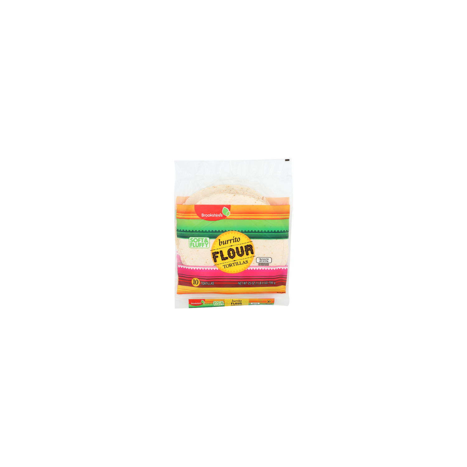 Brookshire's Burrito Flour Tortillas - 2.5 Ounce - 10 Count Image 1 of 4