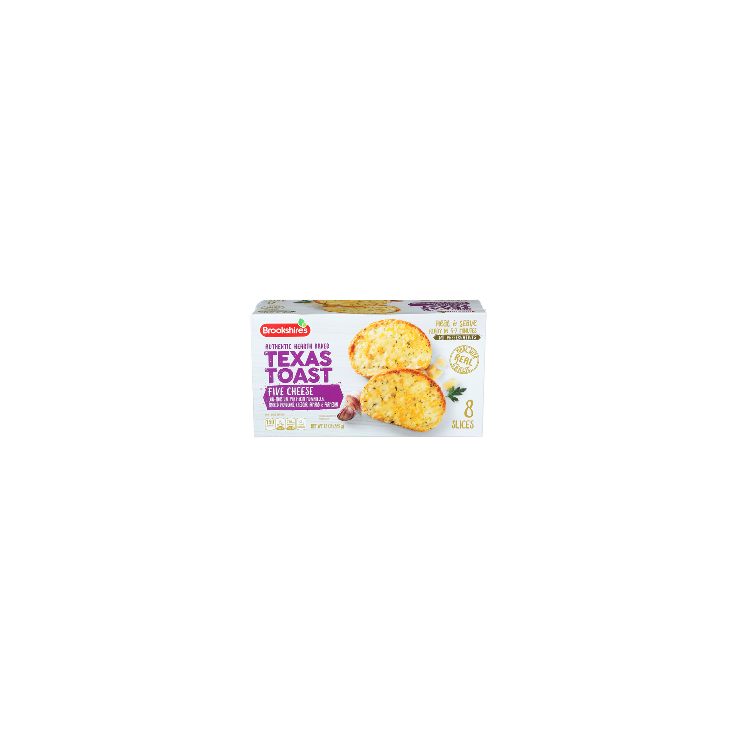 Brookshire's Five Cheese Texas Toast - 1.625 Ounce - 8 Count Image 1 of 4