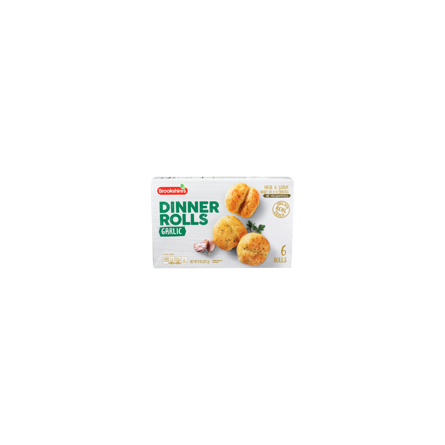 Brookshire's Garlic Dinner Rolls - 1.333 Ounce - 6 Count Image 1 of 4