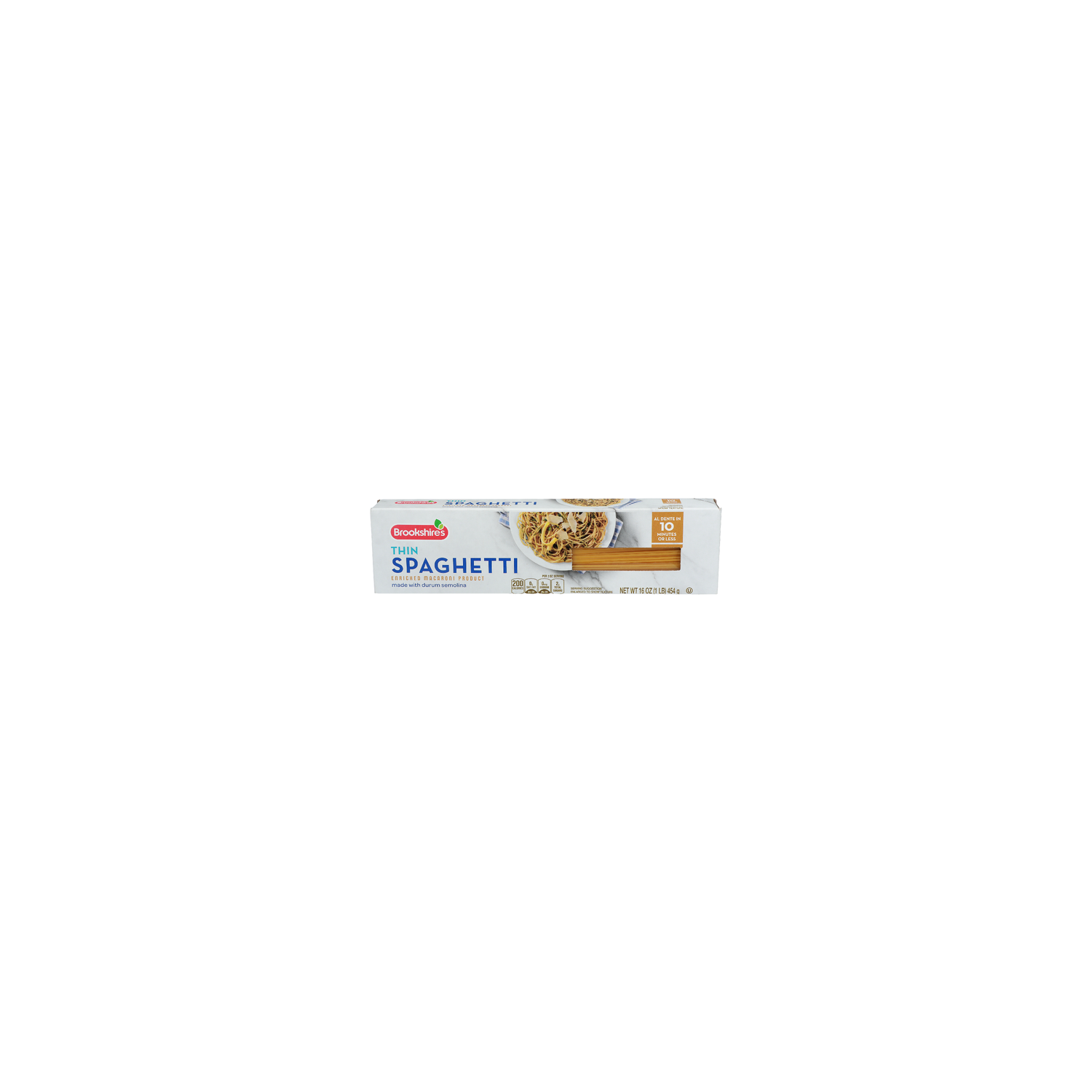 Brookshire's Thin Spaghetti - 16 Ounce Image 1 of 4