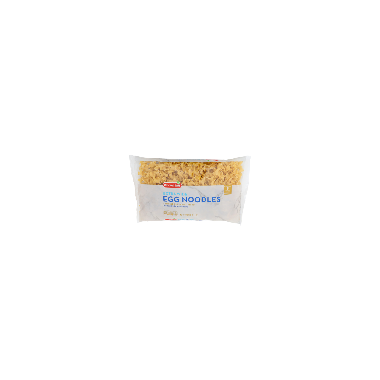 Brookshire's Extra Wide Egg Noodles - 16 Ounce Image 1 of 4