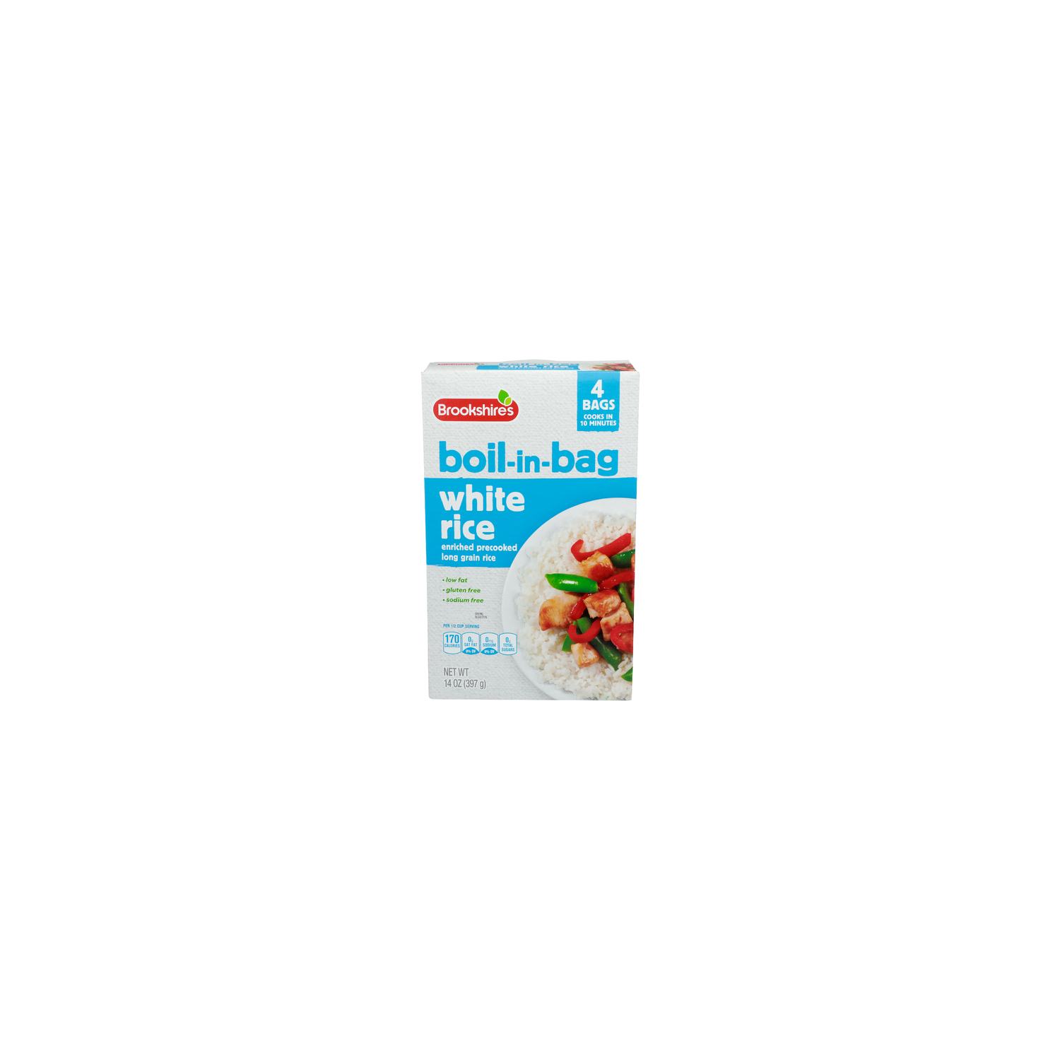 Brookshire's Long Grain White Rice - 3.5 Ounce - 4 Count Image 1 of 4