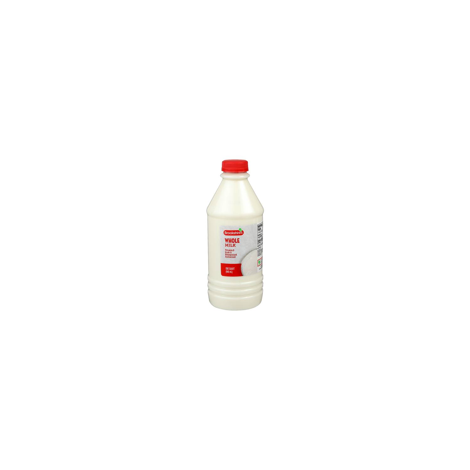 Brookshire's Whole Milk - 1 Quart Image 1 of 4
