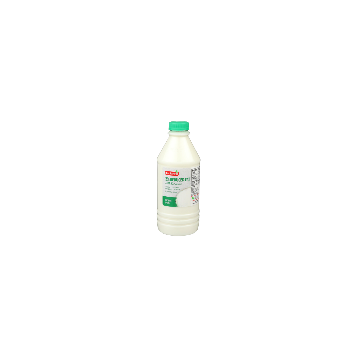 Brookshire's 2% Reduced Fat Milk - 1 Quart Image 1 of 4