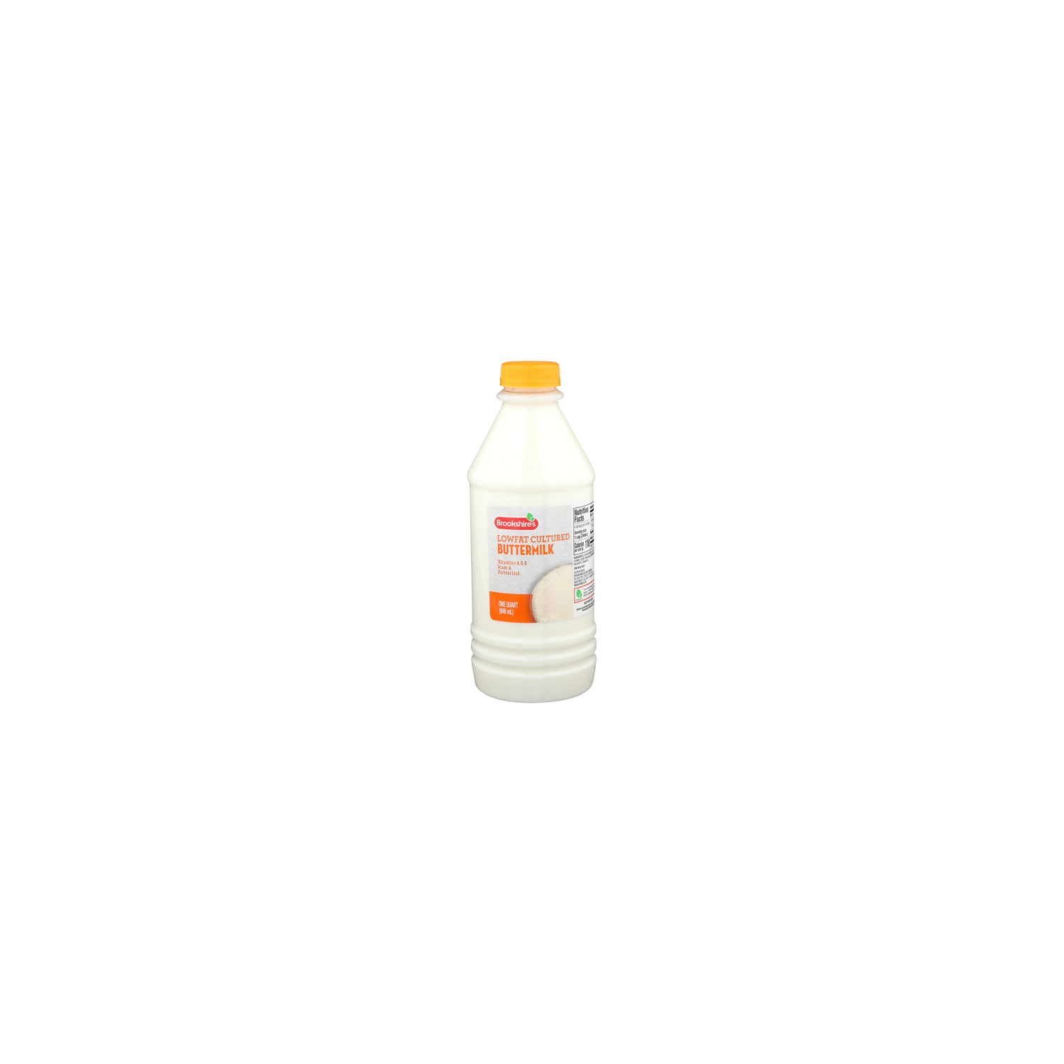 Brookshire's Lowfat Cultured Buttermilk - 1 Quart Image 1 of 4