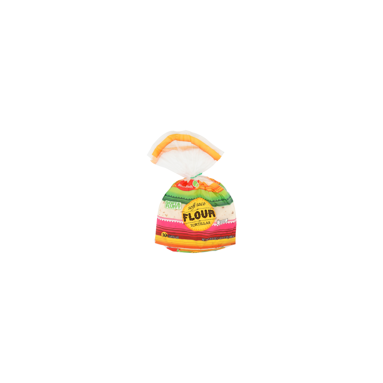 Brookshire's Soft Taco Flour Tortillas - 2.08 Ounce - 10 Count Image 1 of 4