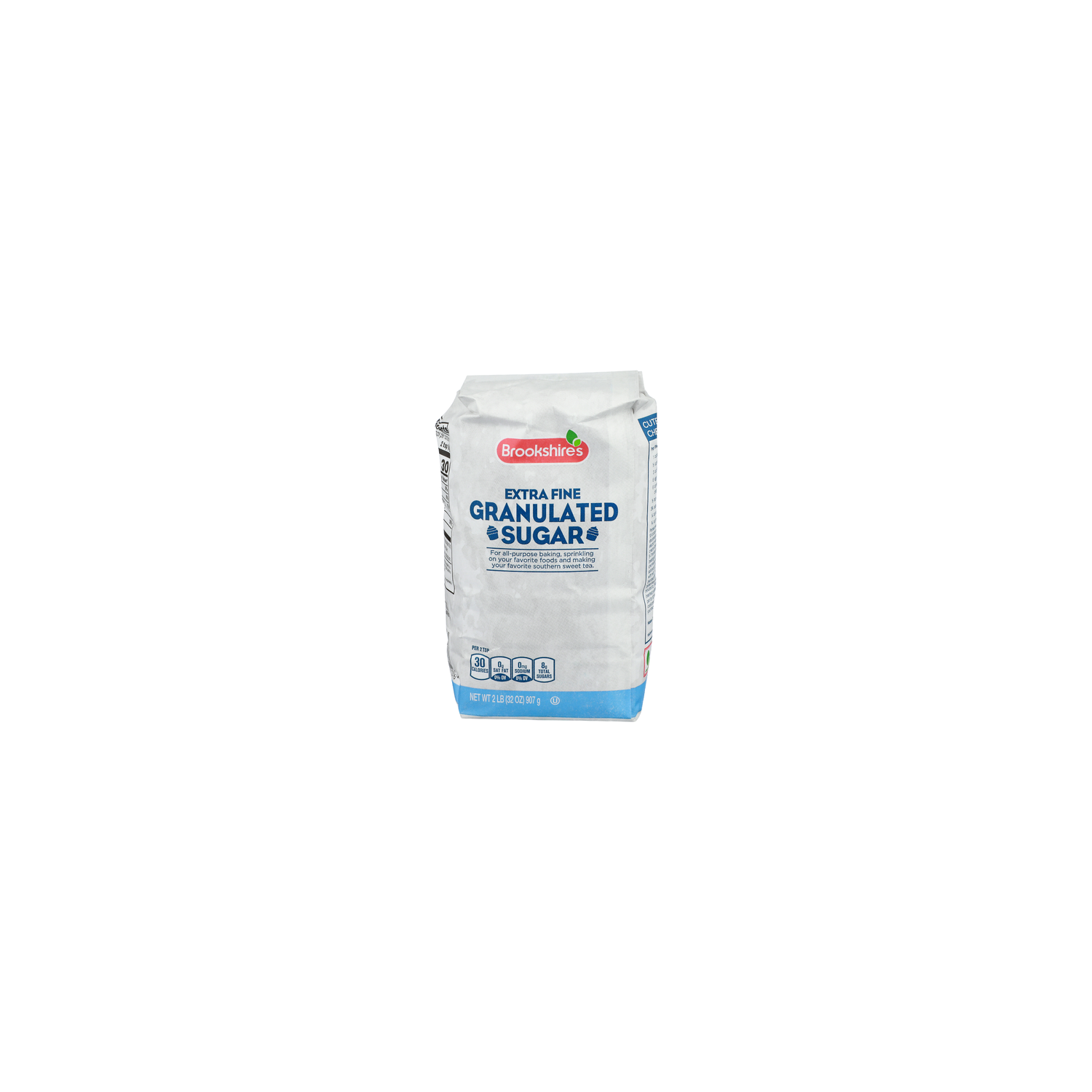 Brookshire's Extra Fine Granulated Sugar - 2 Pound - Brookshire's