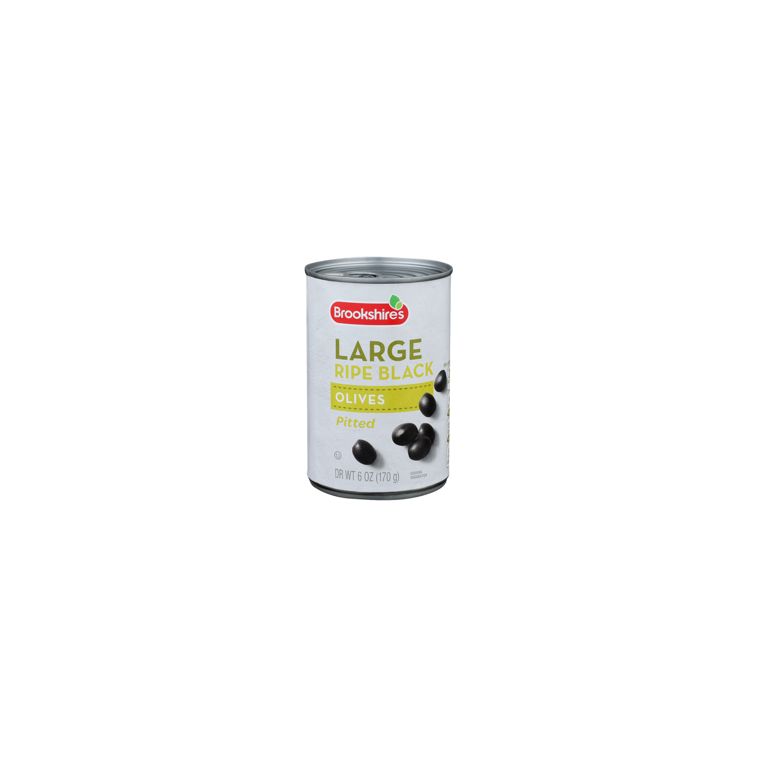 Brookshire's Large Ripe Pitted Black Olives - 6 Ounce Image 1 of 4