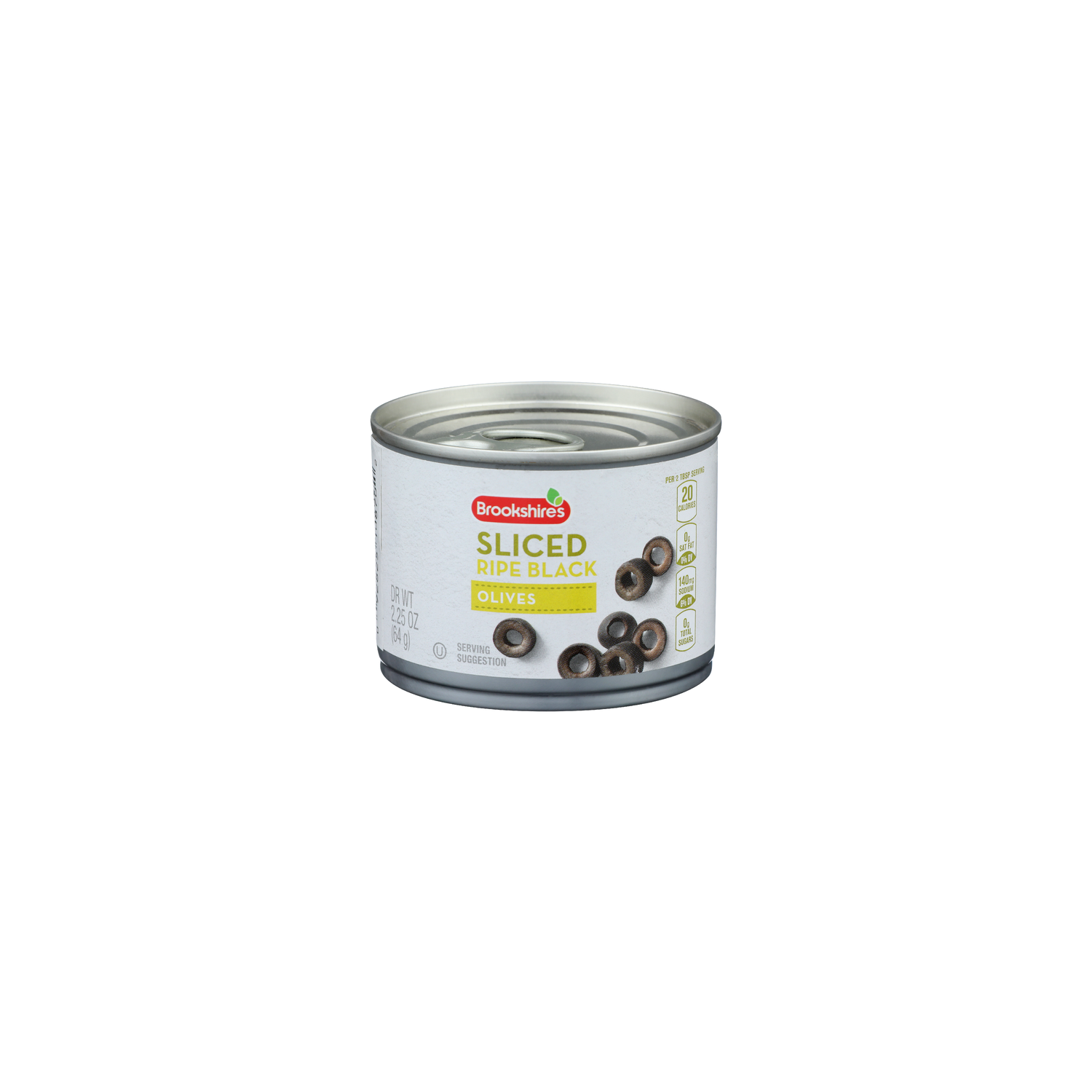 Brookshire's Ripe Sliced Black Olives - 2.25 Ounce Image 1 of 4