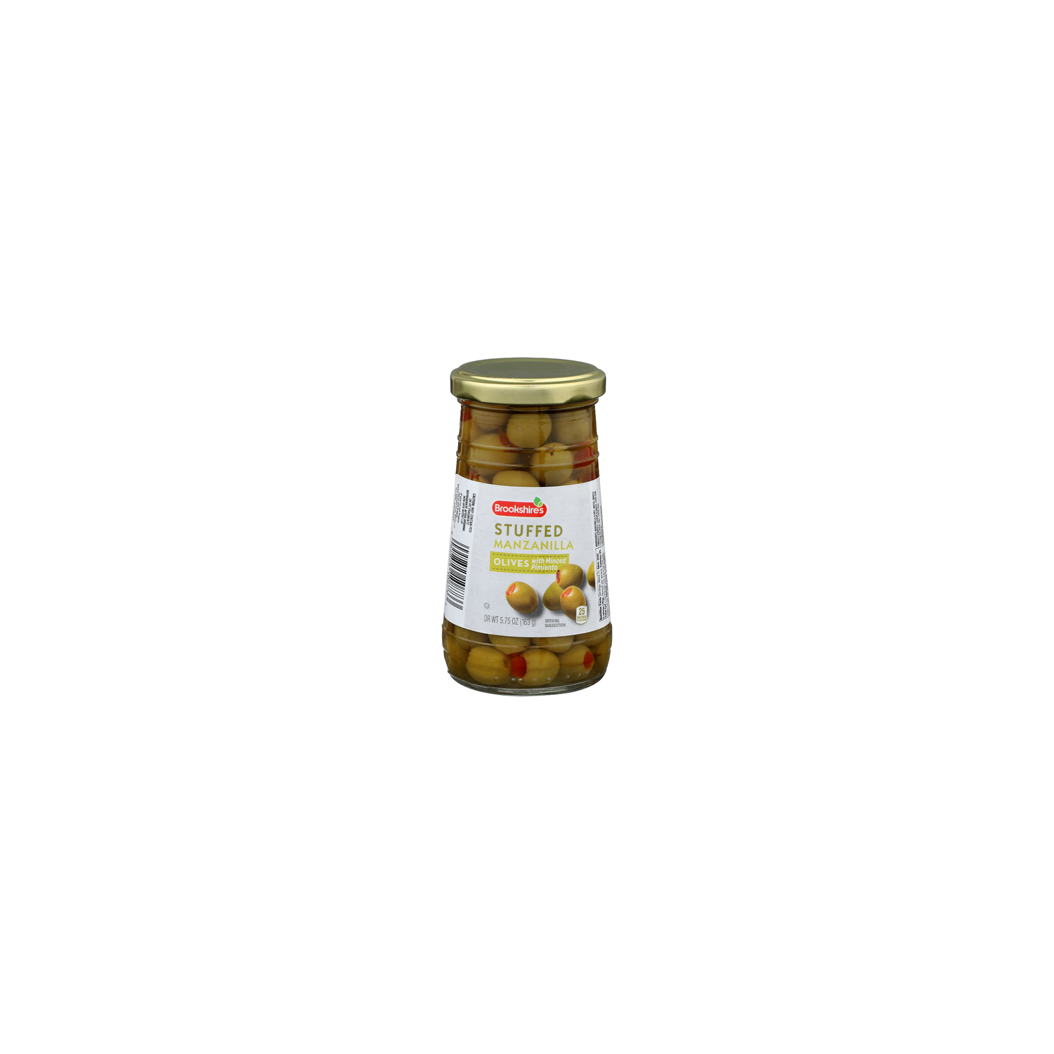 Brookshire's Stuffed Manzanilla Olives With Minced Pimiento - 5.75 Ounce Image 1 of 4