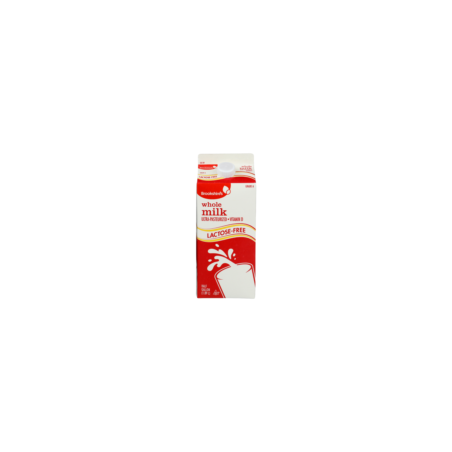 Brookshire's Lactose-Free Whole Milk - Half Gallon Image 1 of 4