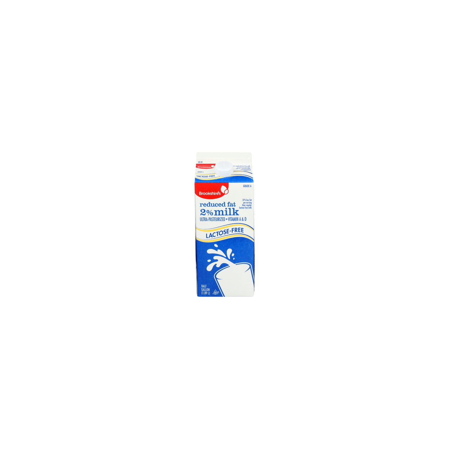 Brookshire's Lactose-Free 2% Reduced Fat Milk - Half Gallon Image 1 of 4