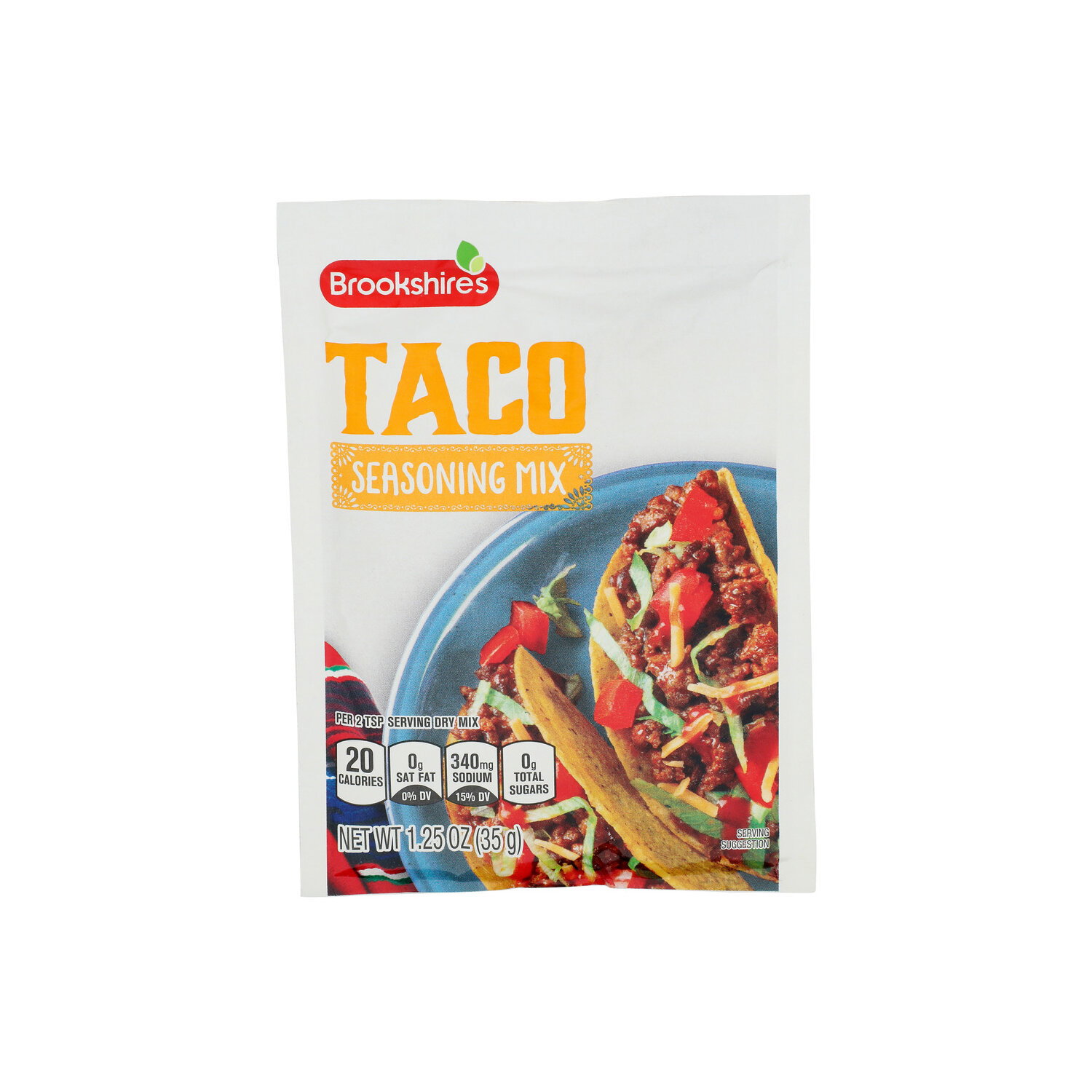 Brookshire's Seasoning Mix Taco - 1.25 Ounce Image 1 of 4
