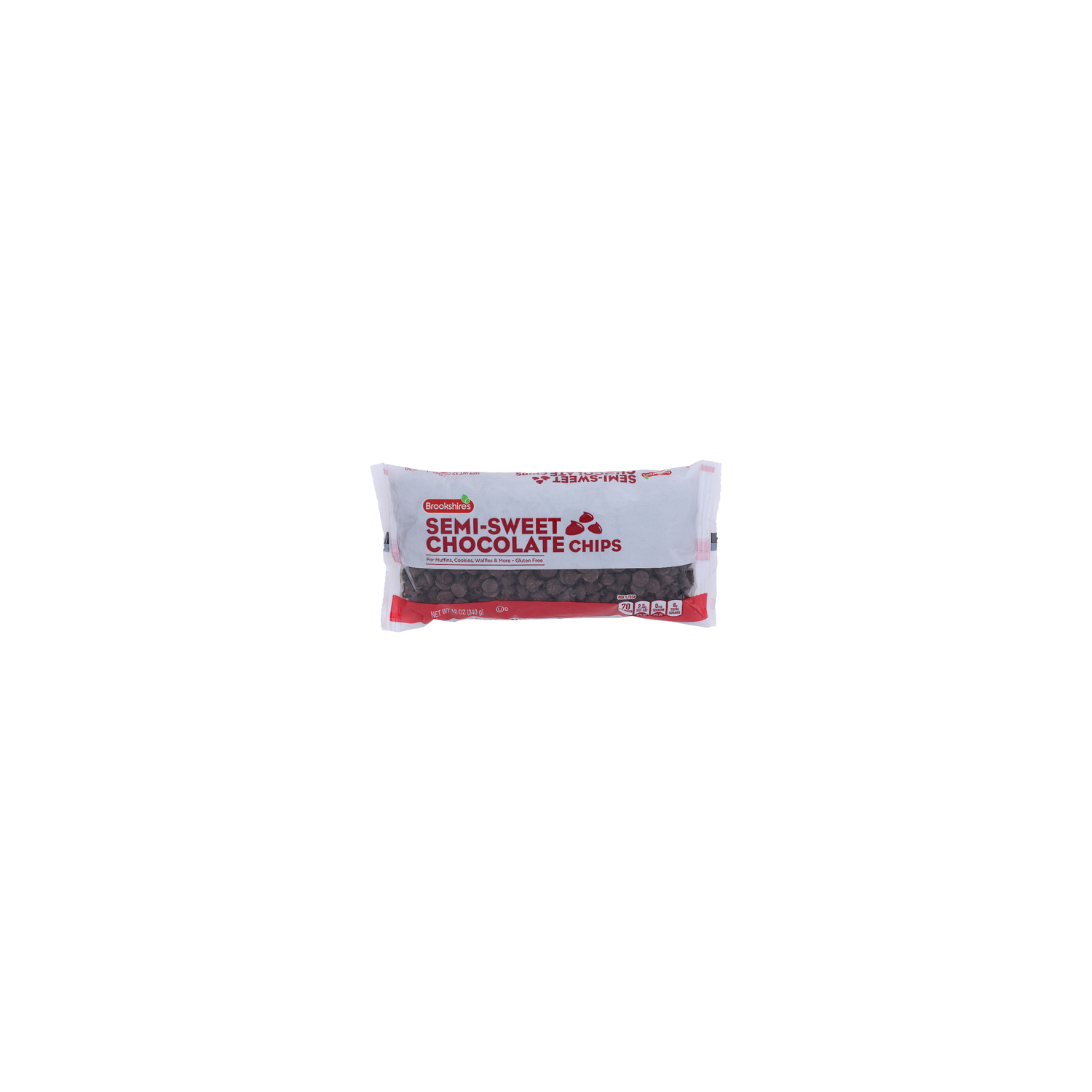 Brookshire's Semi-Sweet Chocolate Chips - 12 Ounce Image 1 of 4