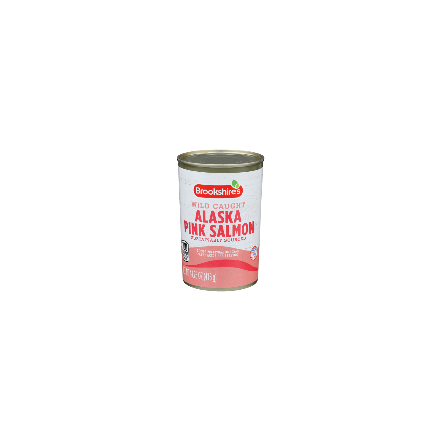 Brookshire's Wild Caught Alaskan Pink Salmon - 14.75 Ounce Image 1 of 4