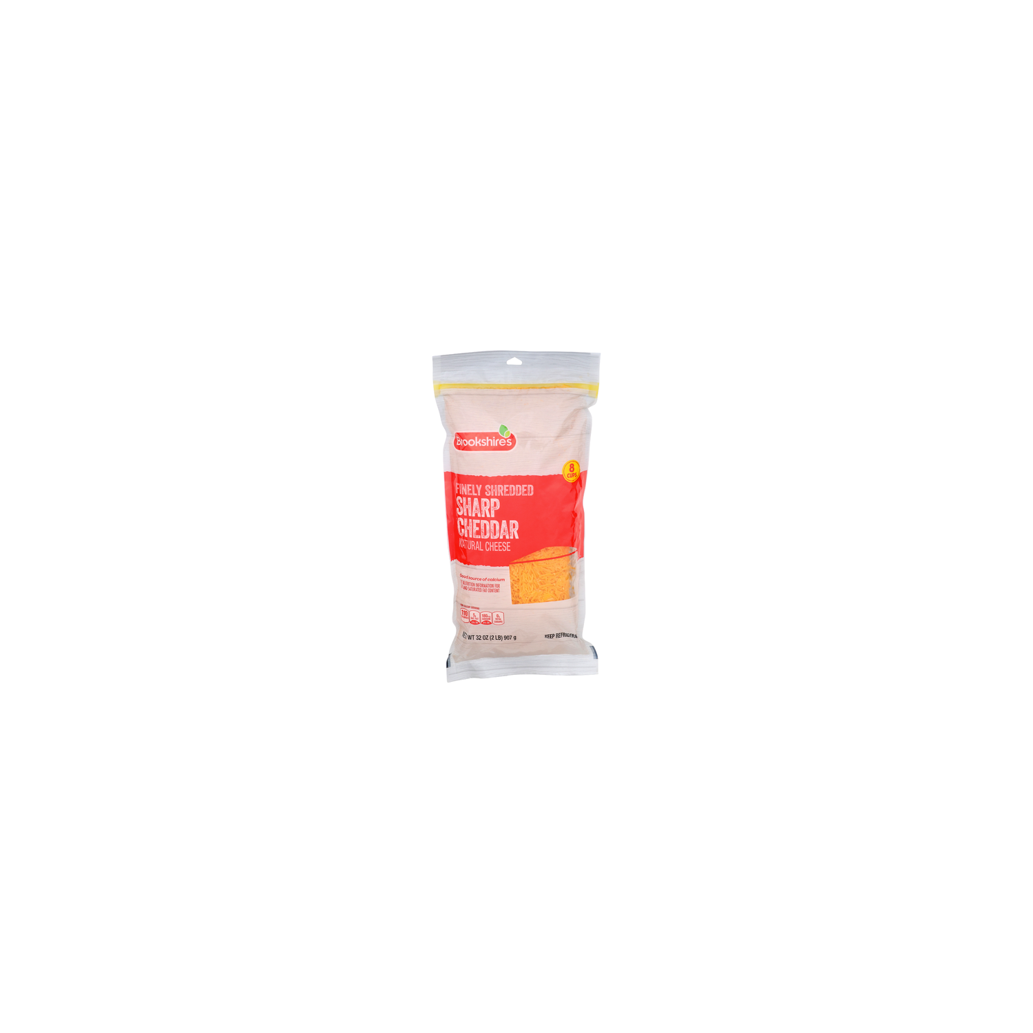 Brookshire's Finely Shredded Sharp Cheddar Cheese - 32 Ounce Image 1 of 4
