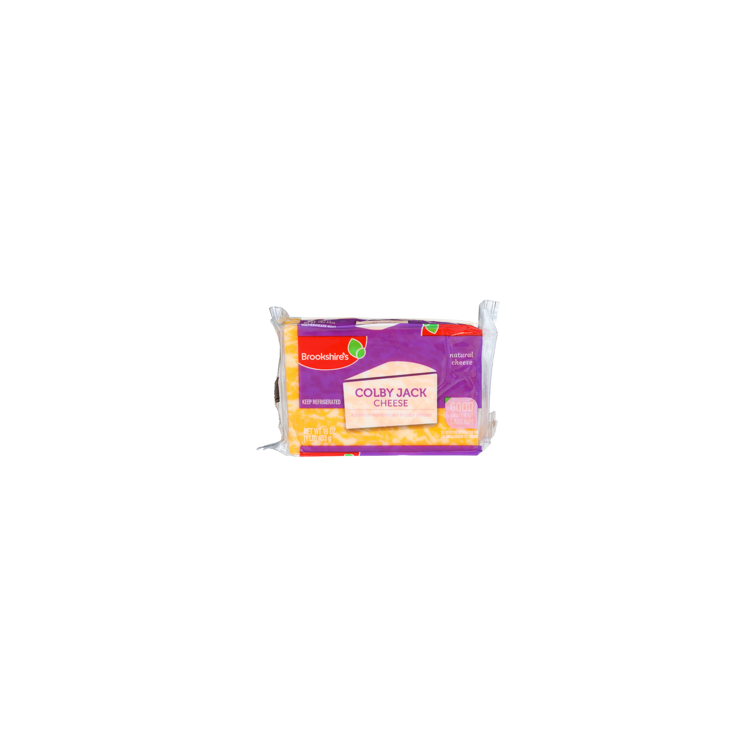 Brookshire's Colby Jack Chunk Cheese - 16 Ounce Image 1 of 3