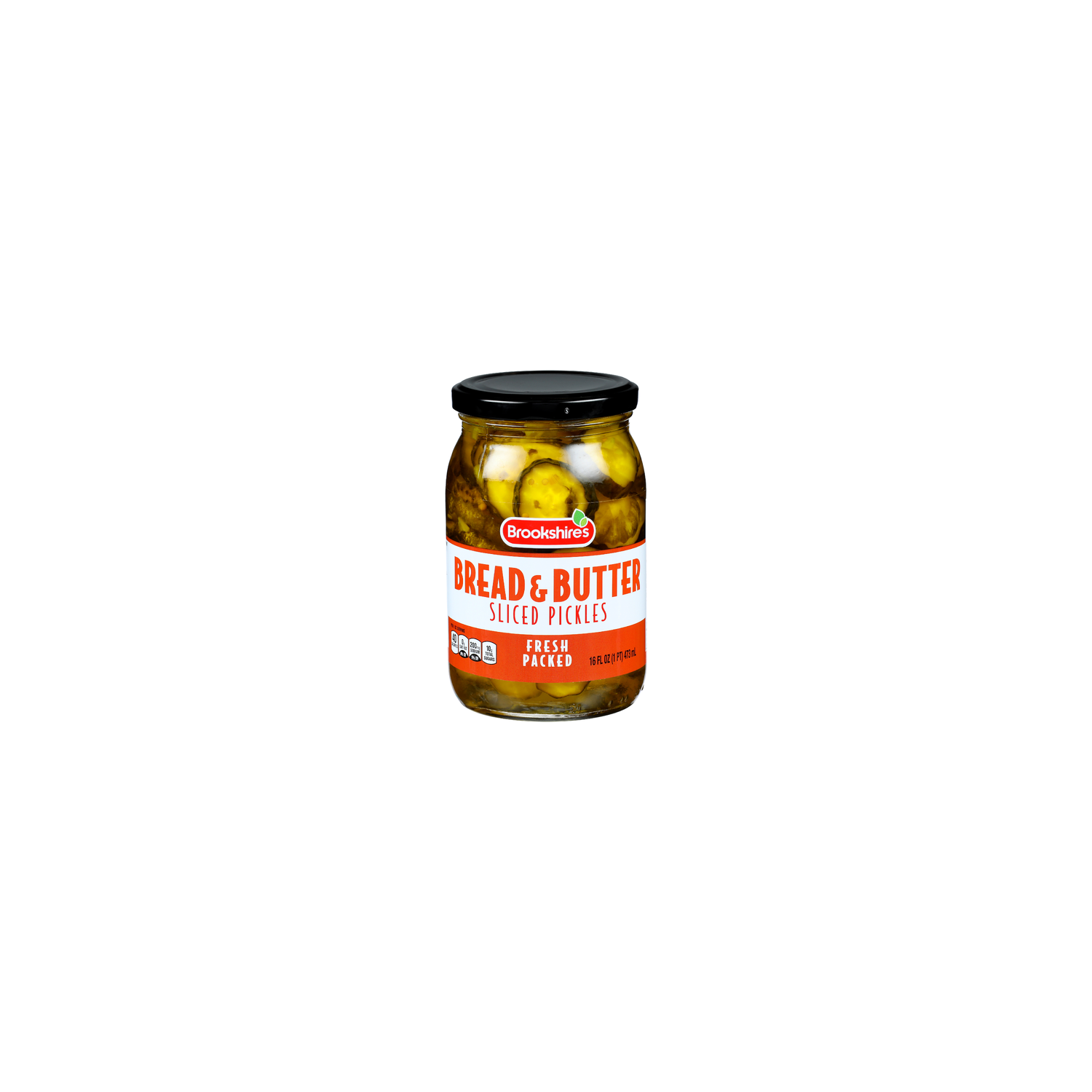 Brookshire's Bread & Butter Fresh Packed Sliced Pickles - 16 Fluid Ounce Image 1 of 4