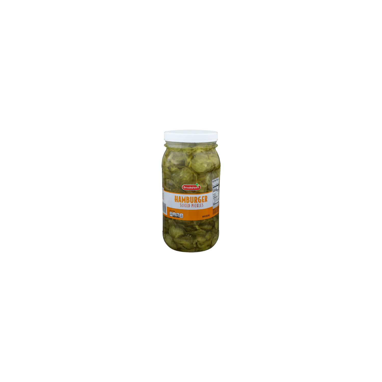 Brookshire's Hamburger Sliced Pickles - 80 Fluid Ounce Image 1 of 4