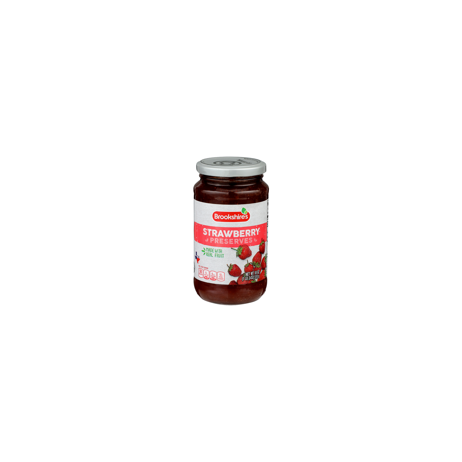 Brookshire's Strawberry Preserves - 18 Ounce Image 1 of 4