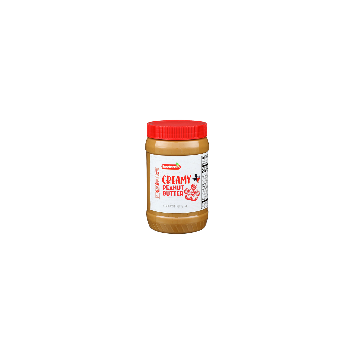 Brookshire's Creamy Peanut Butter - 40 Ounce Image 1 of 4