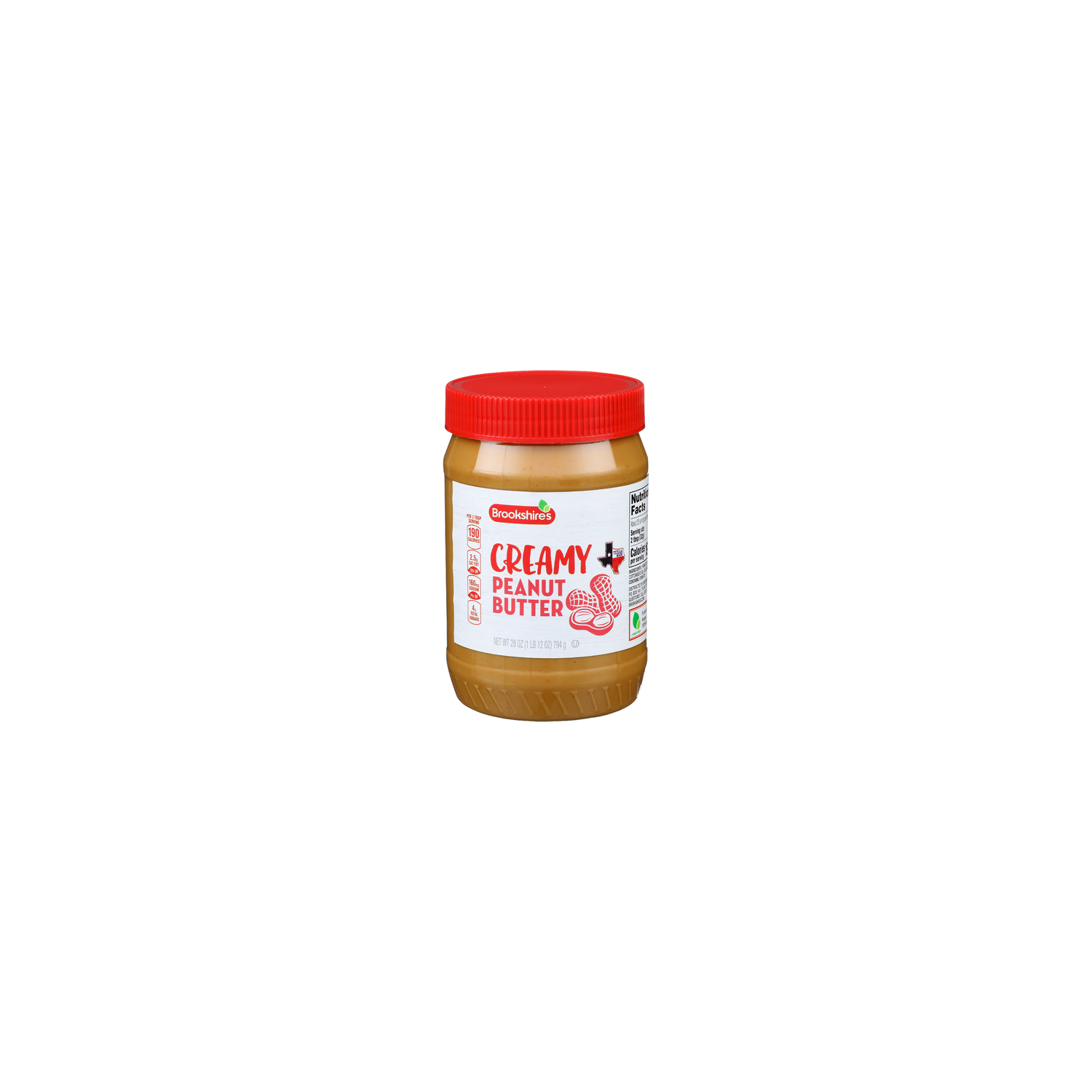 Brookshire's Creamy Peanut Butter - 28 Ounce Image 1 of 4