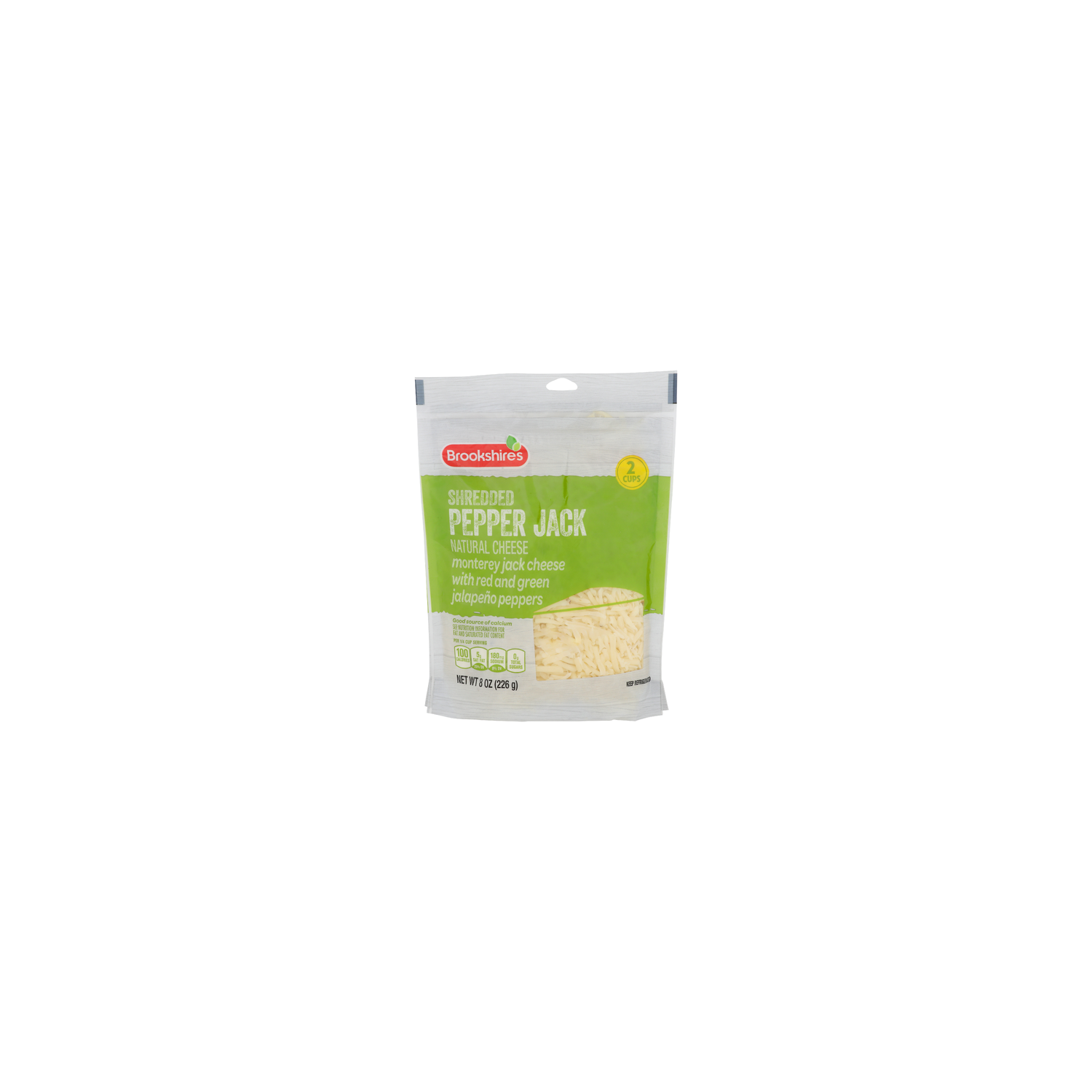 Brookshire's Shredded Pepper Jack Cheese - 8 Ounce Image 1 of 4