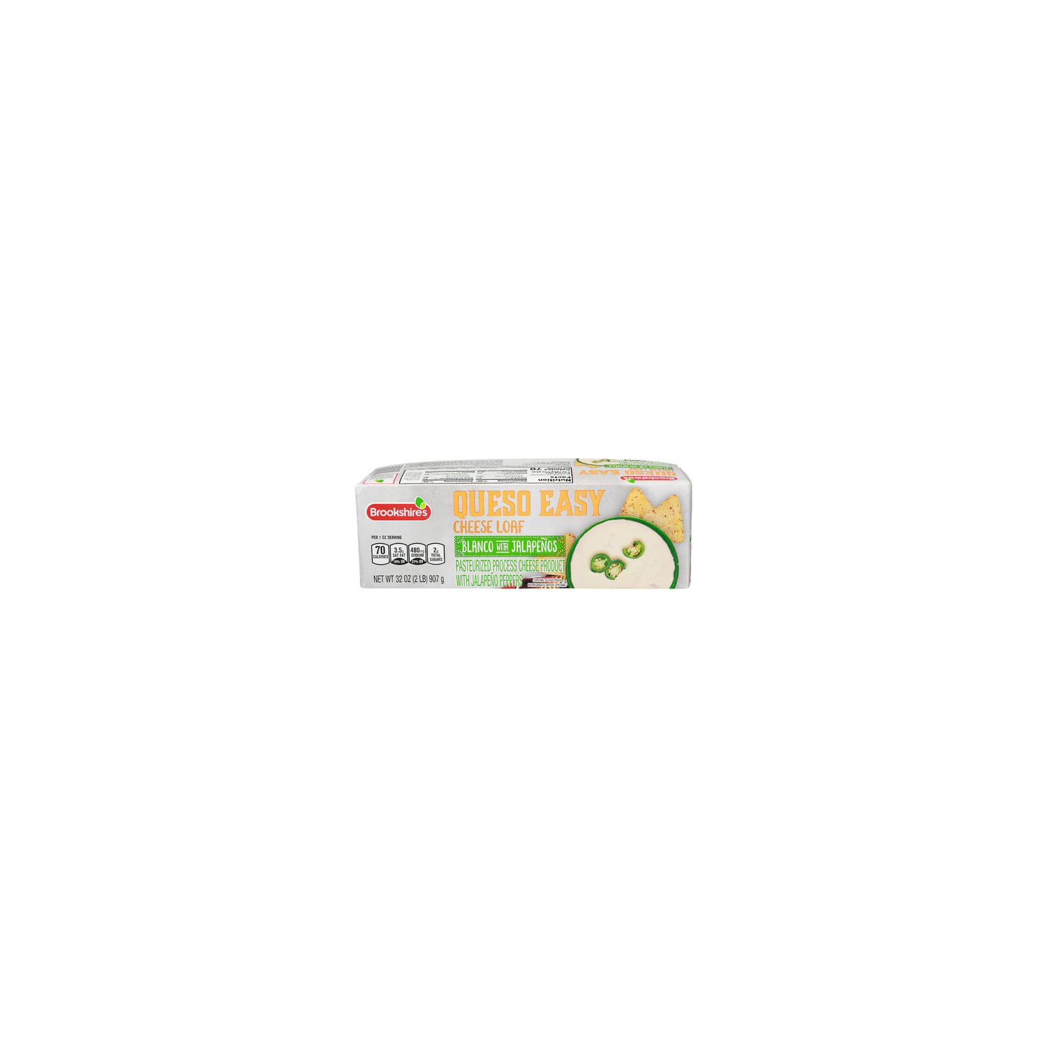 Brookshire's Queso Easy Blanco With Jalapenos Cheese Loaf - 32 Ounce Image 1 of 4