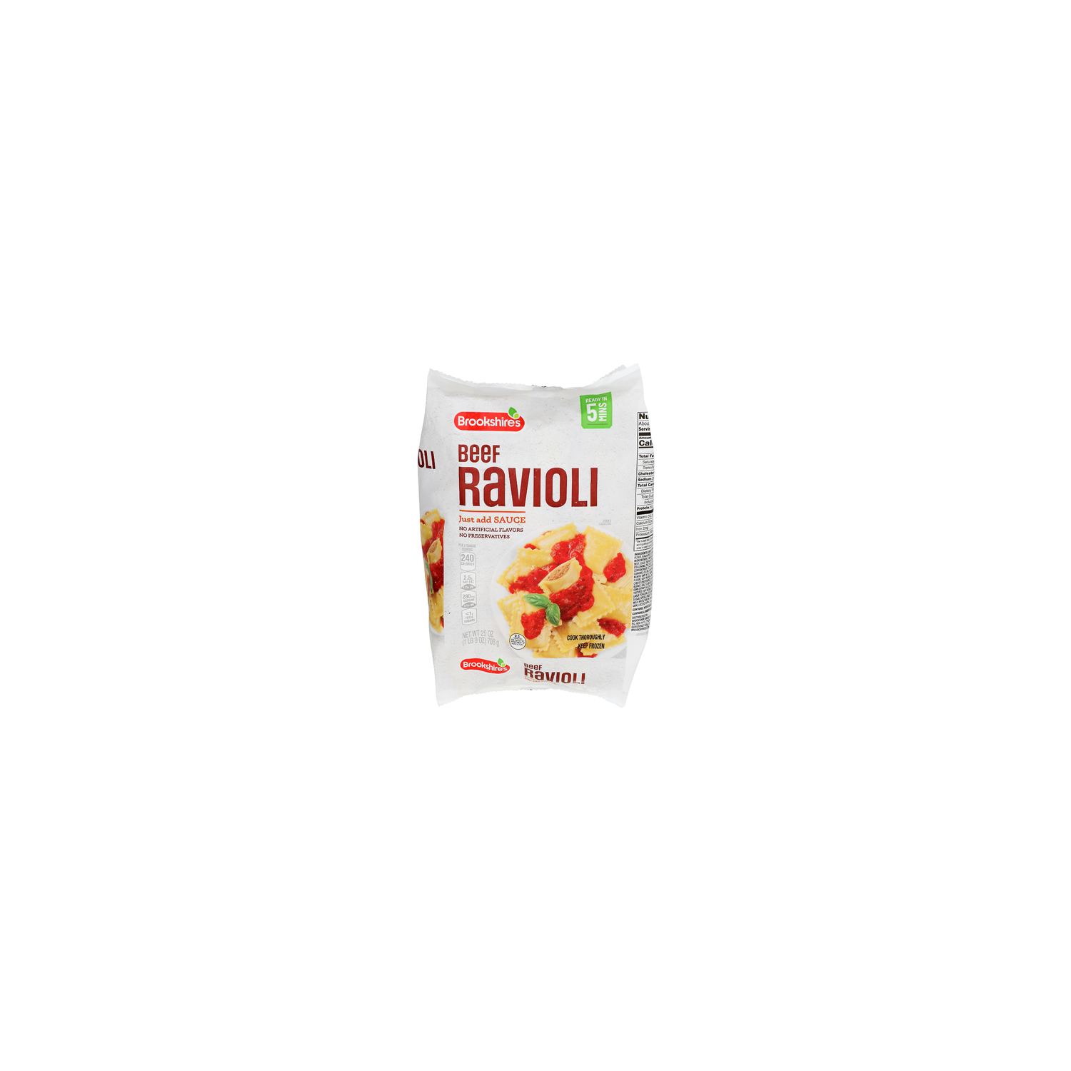 Brookshire's Beef Ravioli - 25 Ounce Image 1 of 4