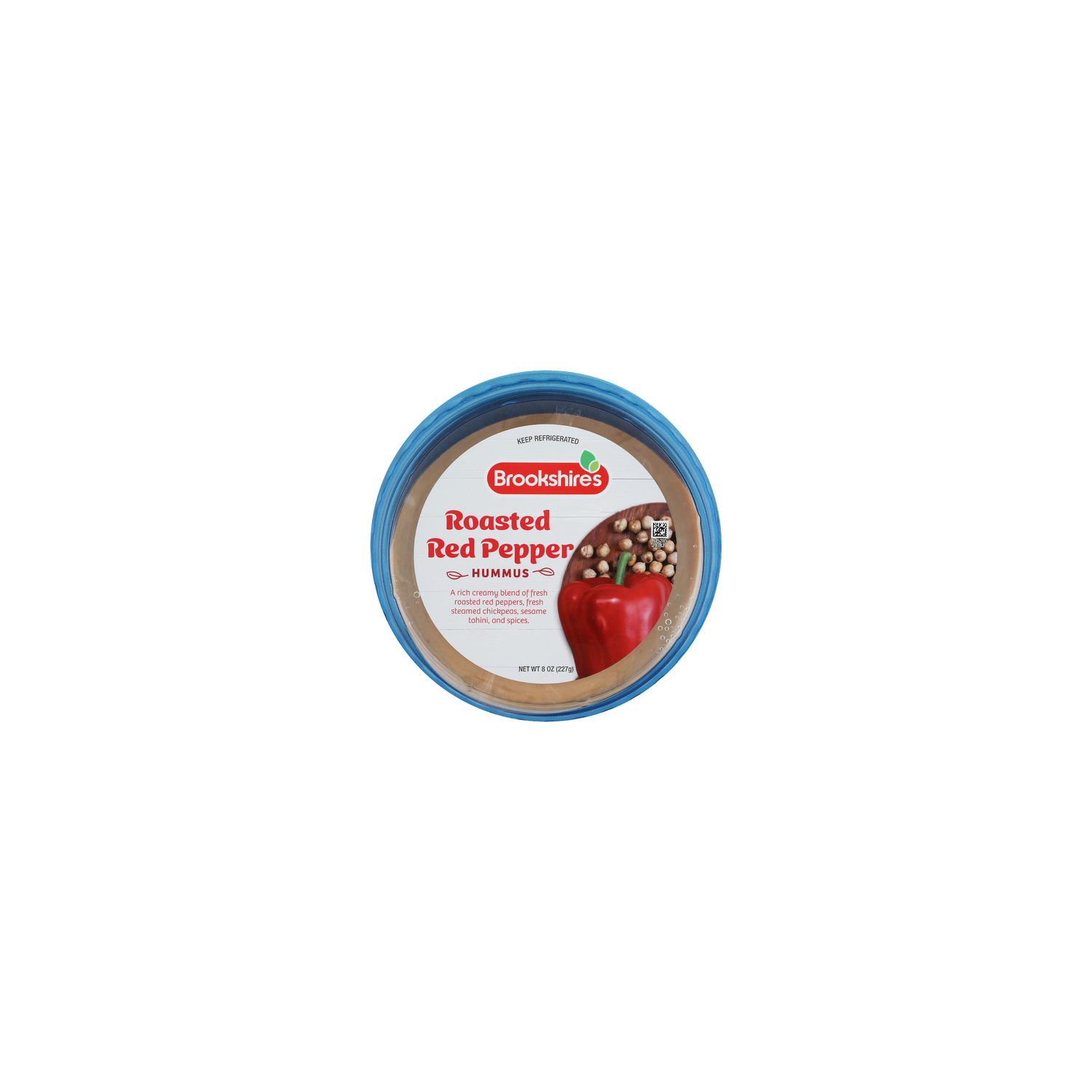 Brookshire's Roasted Red Pepper Hummus - 8 Ounce Image 1 of 4