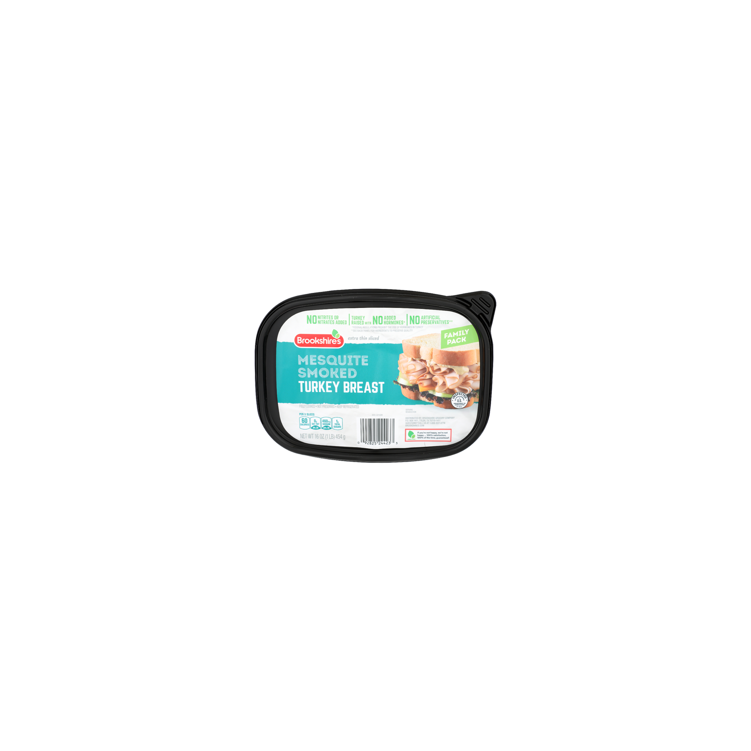 Brookshire's Extra Thin Sliced Mesquite Smoked Turkey Breast - 16 Ounce Image 1 of 4