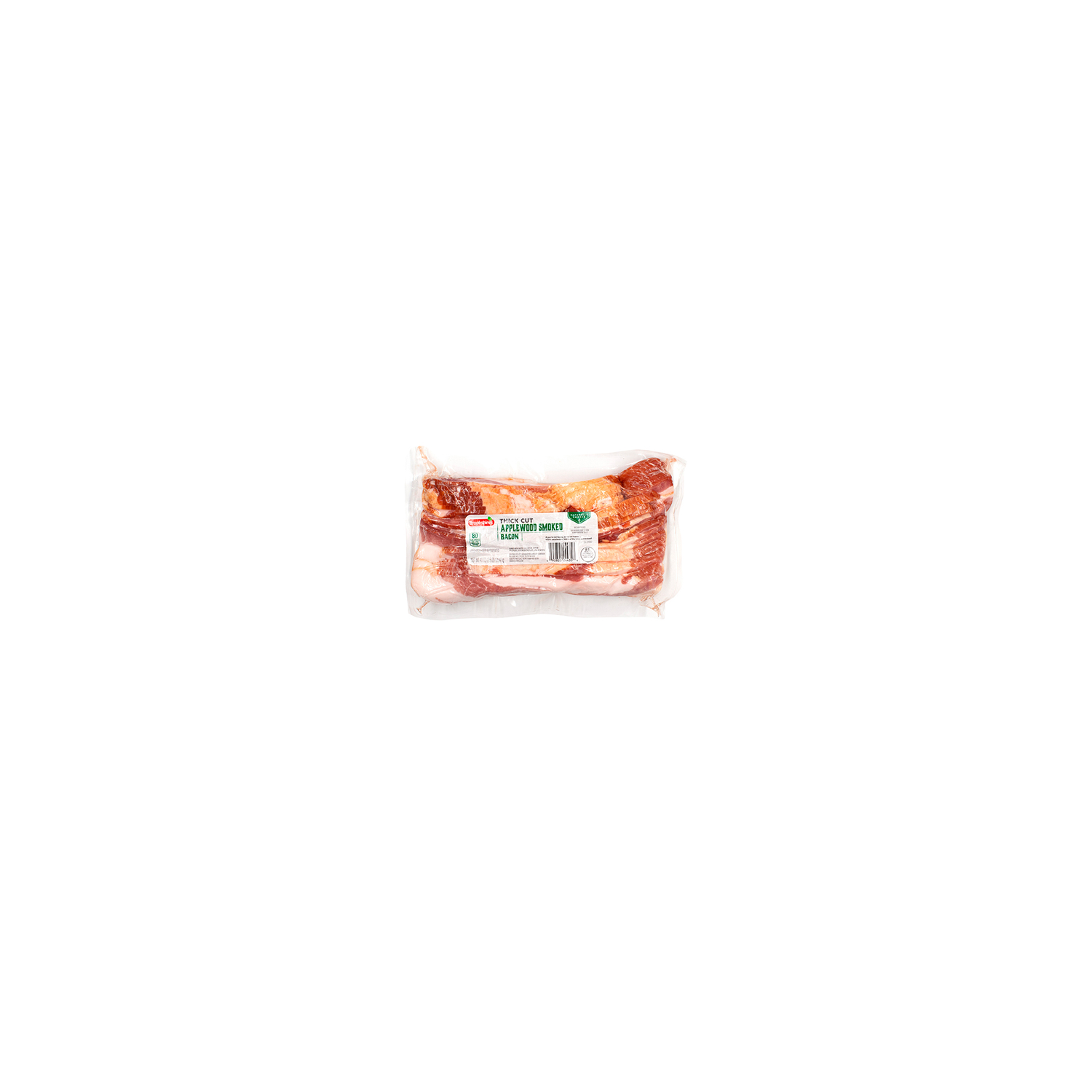 Brookshire's Thick Cut Applewood Smoked Bacon - 40 Ounce