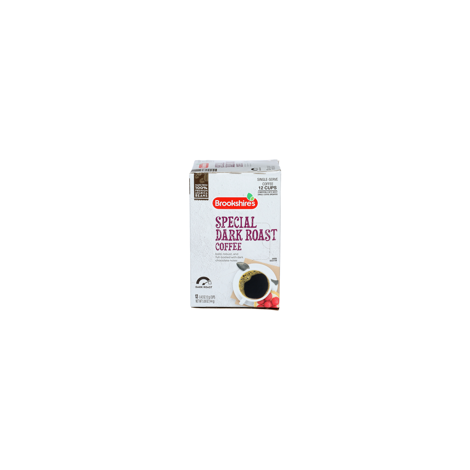 Brookshire's Single-Serve Special Dark Roast Coffee - 0.423 Ounce - 12 Count Image 1 of 3