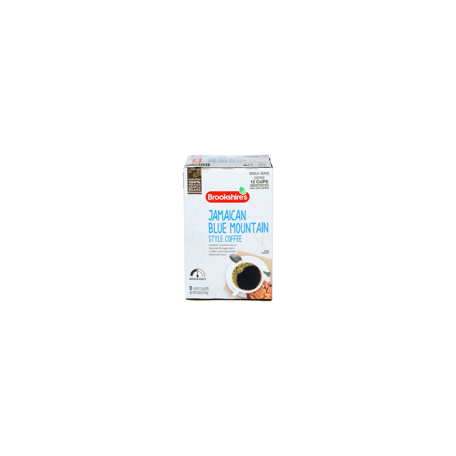 Brookshire's Single-Serve Jamaican Blue Mountain Medium Roast Coffee - 0.423 Ounce - 12 Count Image 1 of 3