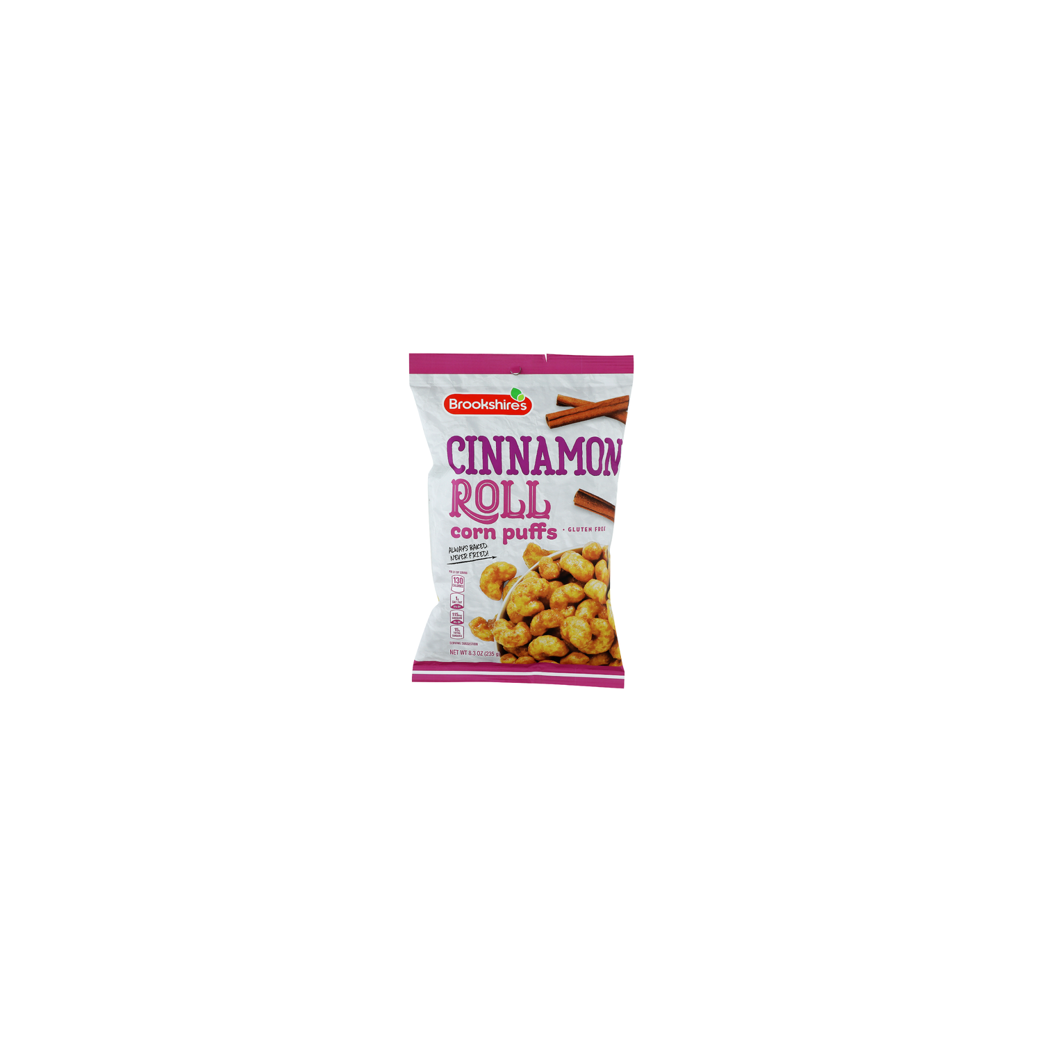 Brookshire's Cinnamon Roll Corn Puffs - 8.3 Ounce Image 1 of 4