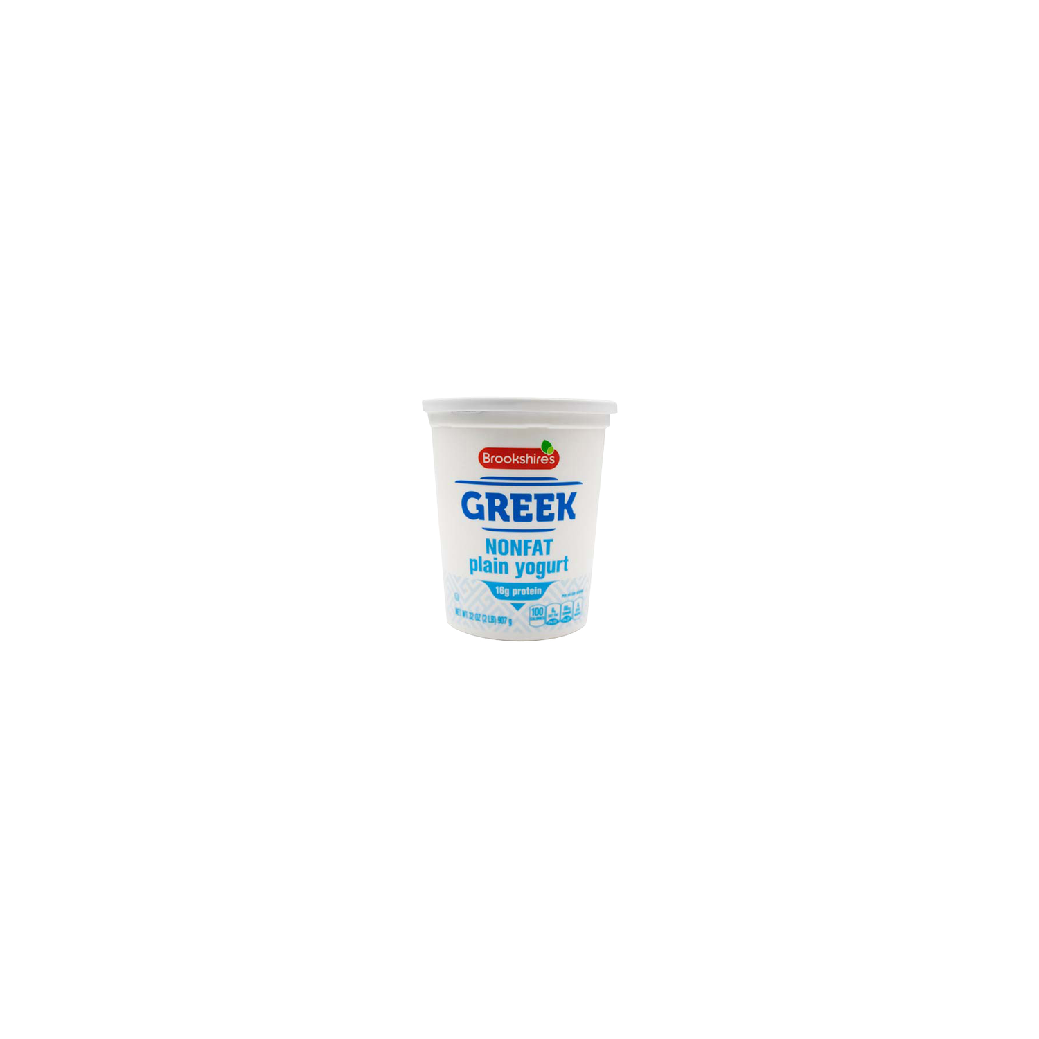 Brookshire's Nonfat Plain Greek Yogurt - 32 Ounce