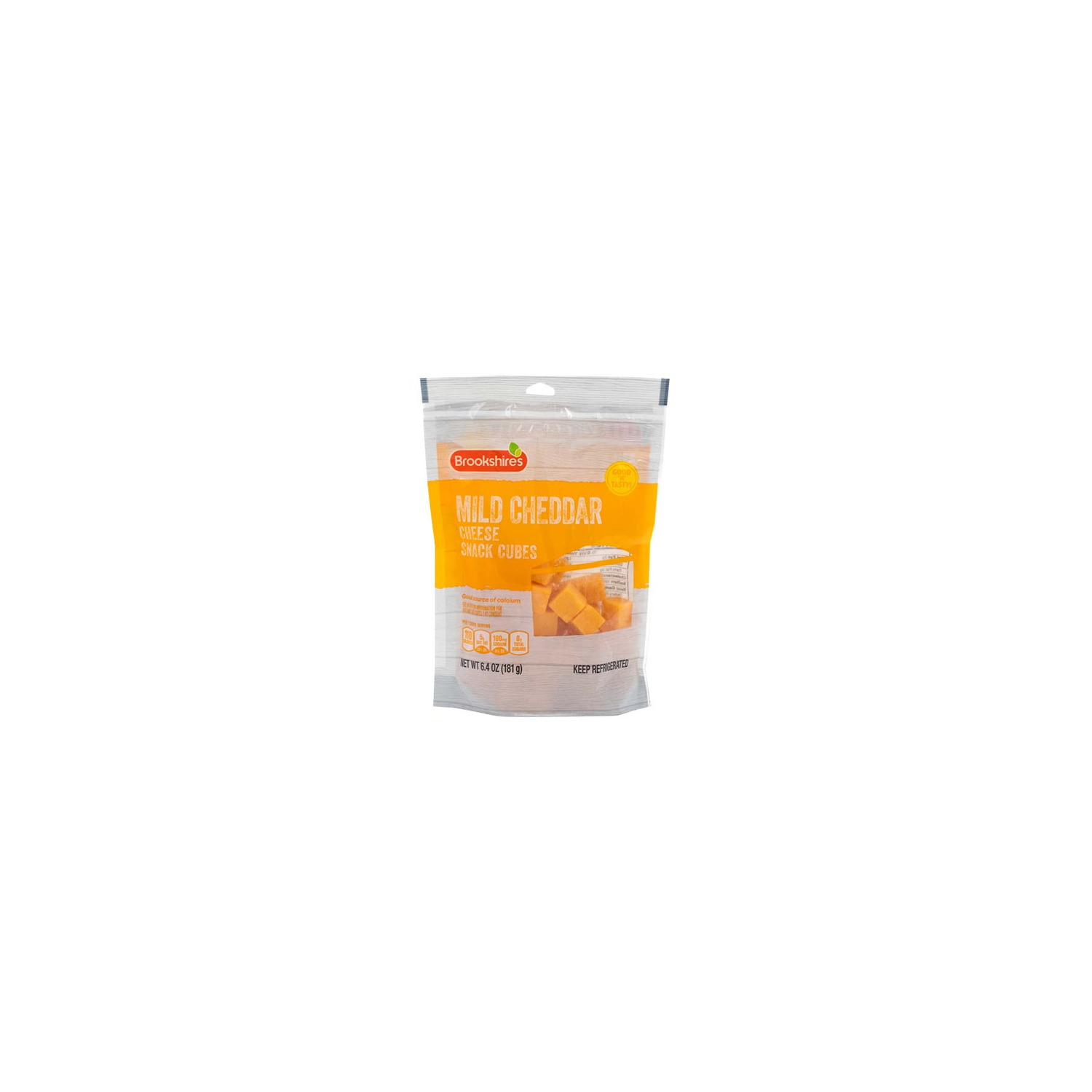 Brookshire's Mild Cheddar Cheese Snack Cubes - 6.4 Ounce
