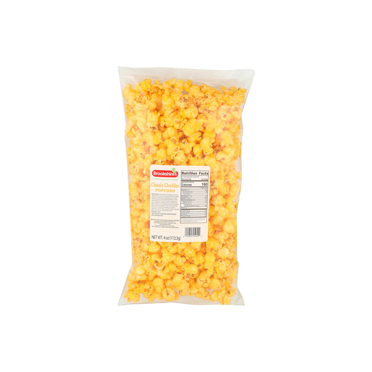 Brookshire's Classic Cheddar Popcorn - 4 Ounce Image 1 of 4