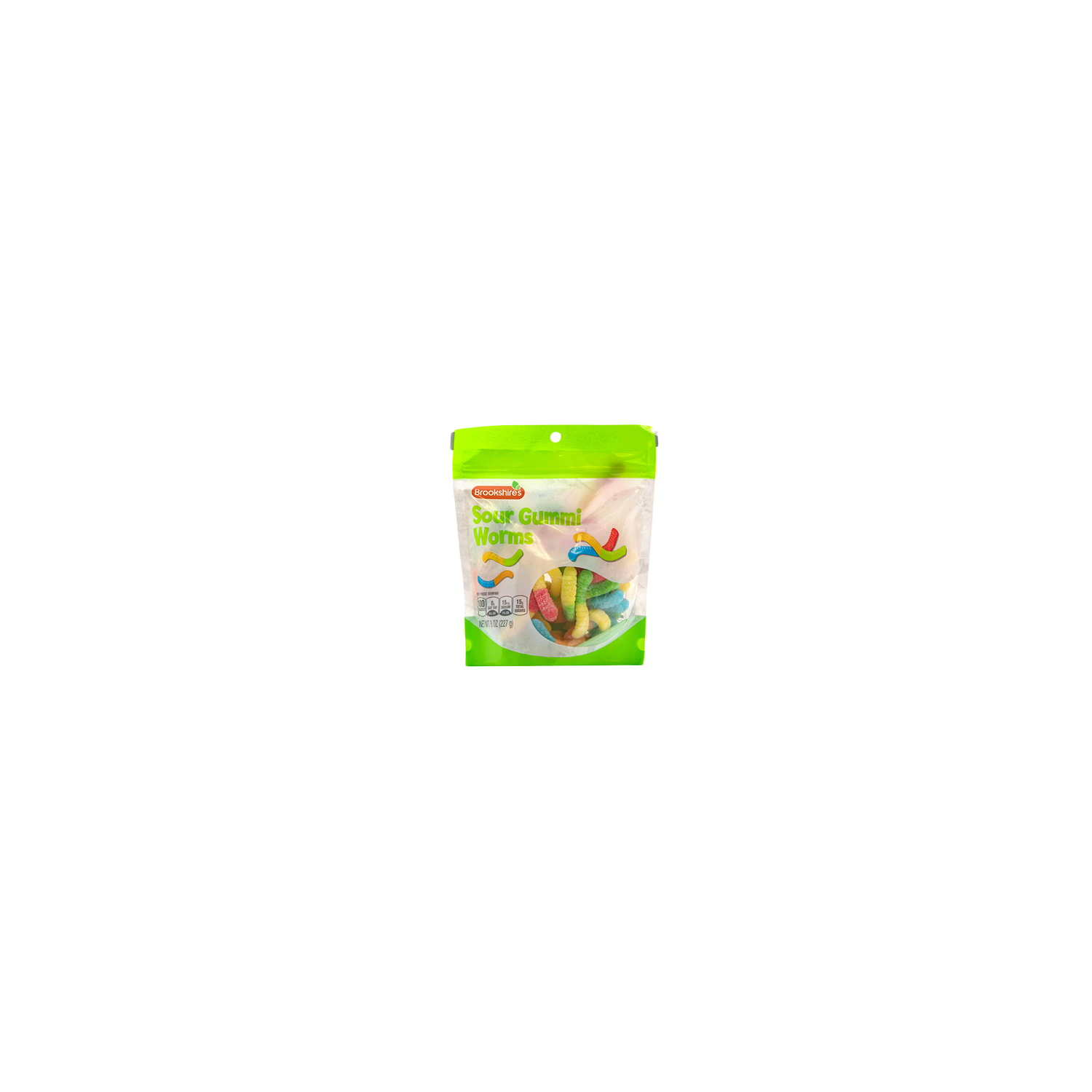 Brookshire's Sour Gummi Worms - 8 Ounce