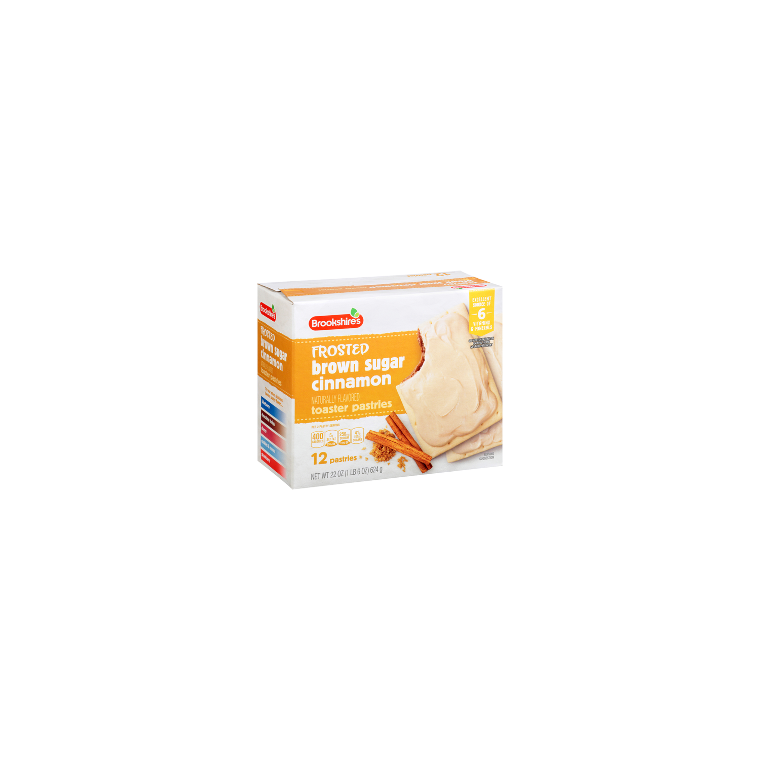 Brookshire's Frosted Brown Sugar Cinnamon Toaster Pastries - 22 Ounce