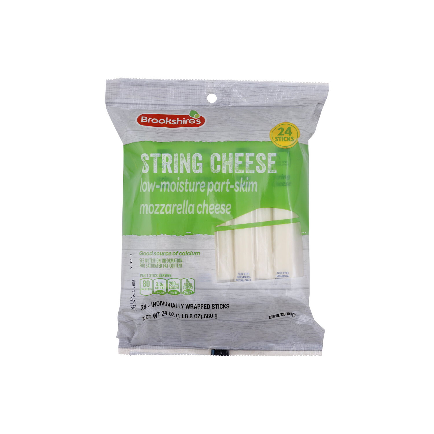 Brookshire's String Cheese - 24 Ounce Image 1 of 2