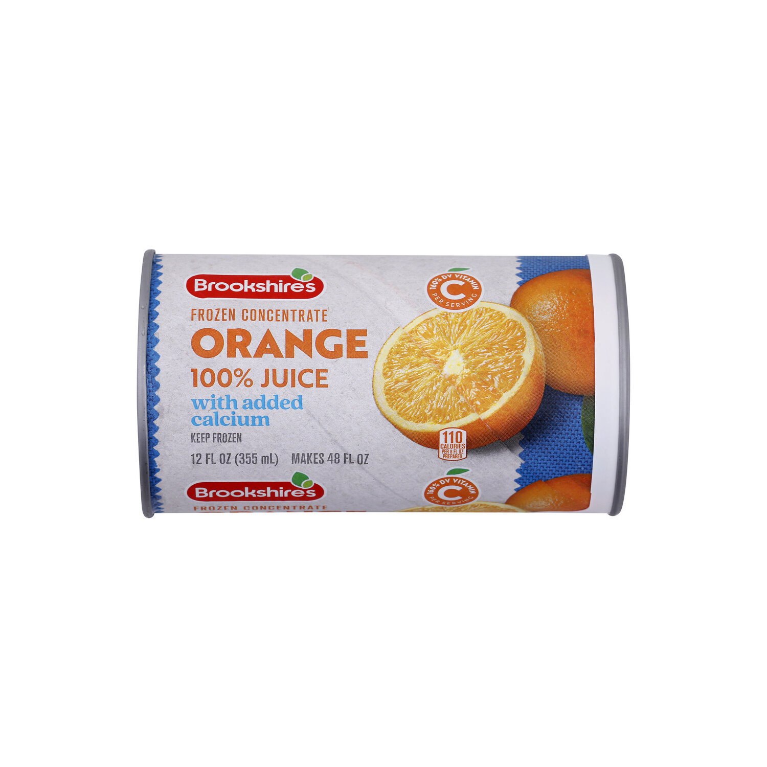 Brookshire's 100% Orange Juice Concentrate With Calcium - 12 Fluid Ounce Image 1 of 2