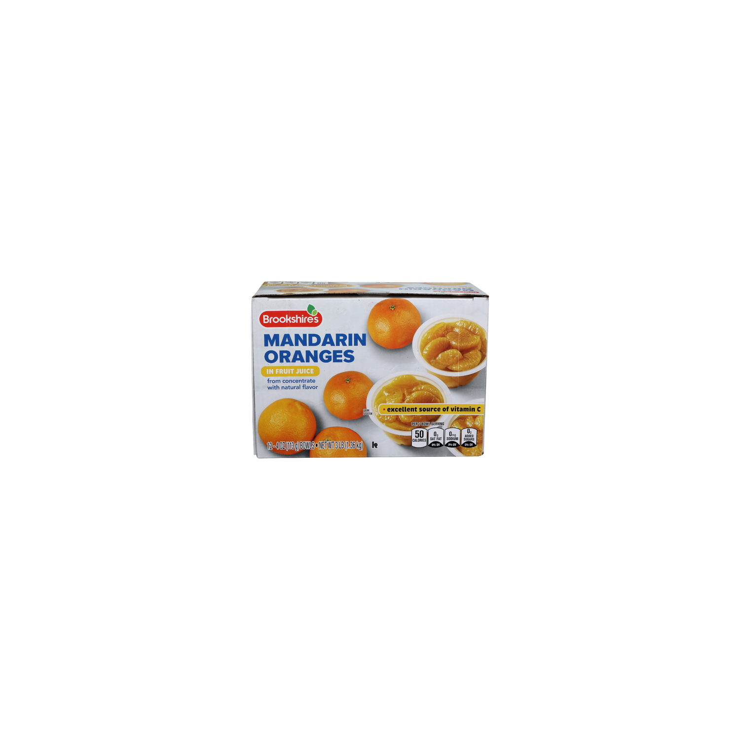 Brookshire's Mandarin Oranges In Fruit Juice Cups - 0.25 Pound - 12 Count Image 1 of 4