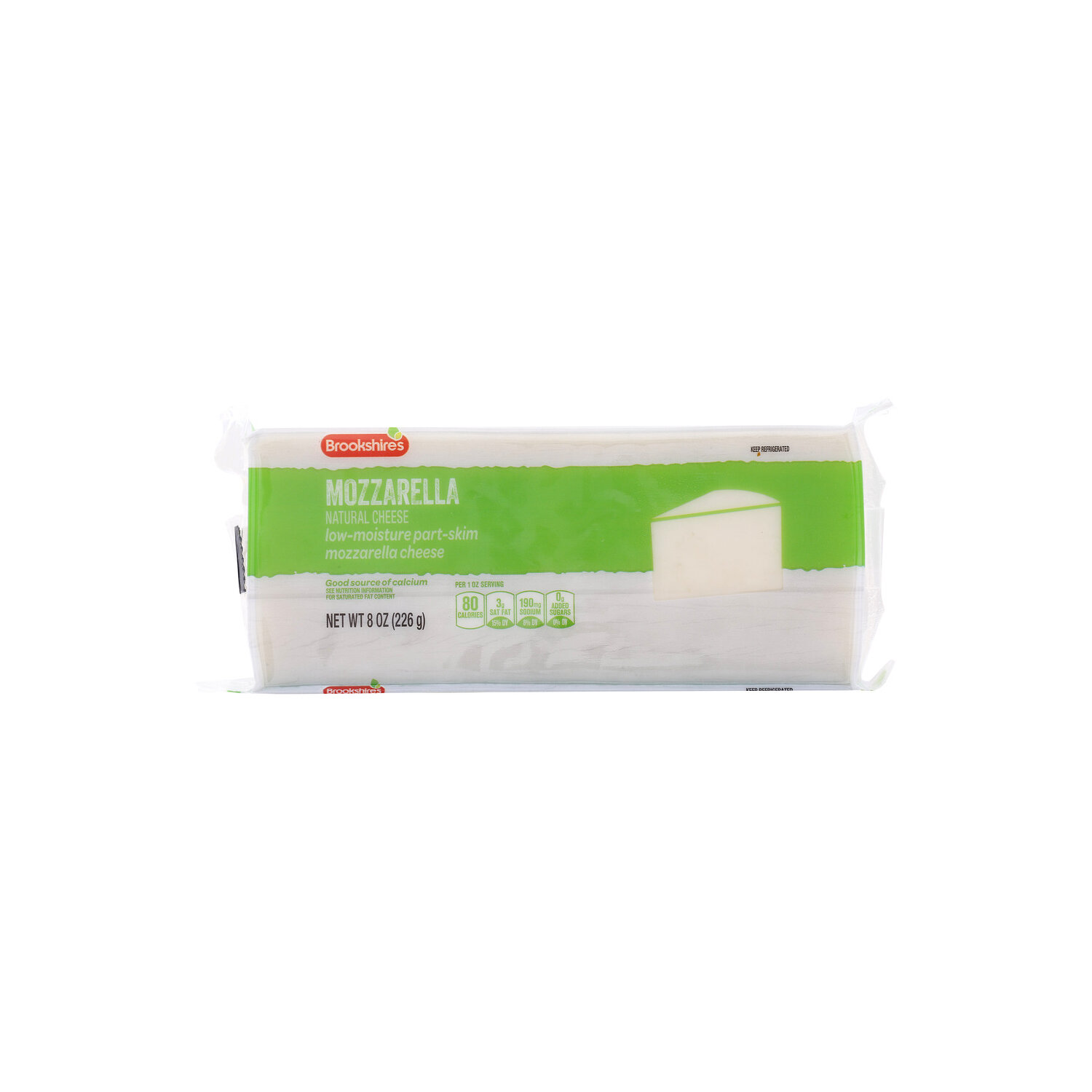 Brookshire's Mozzarella Chunk Cheese - 8 Ounce Image 1 of 2