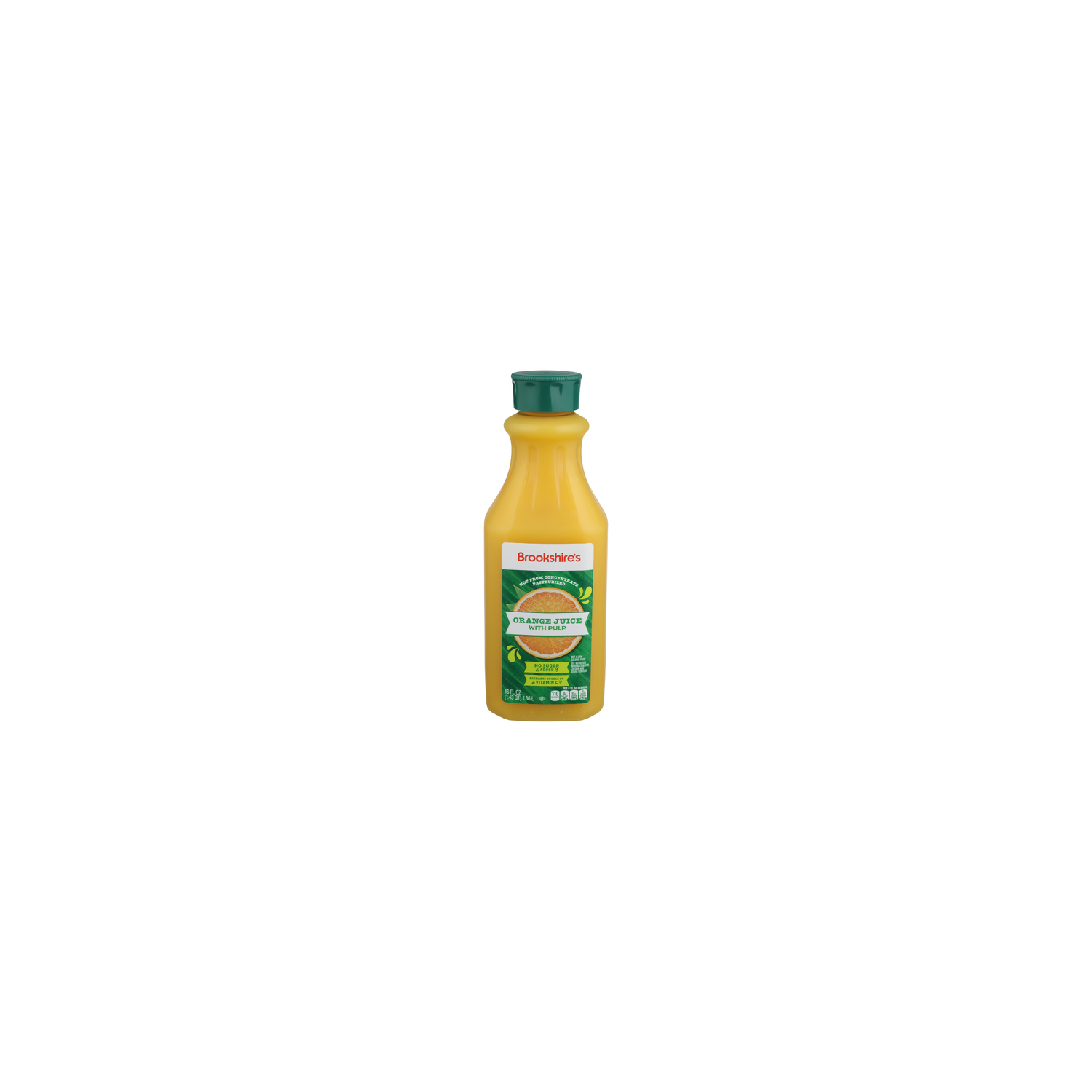 Brookshire's Orange Juice With Pulp - 46 Fluid Ounce Image 1 of 4