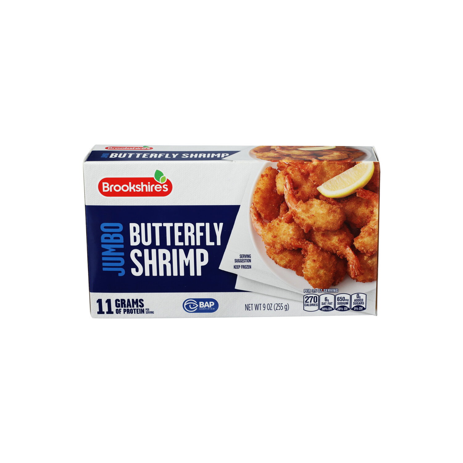 Brookshire's Jumbo Butterfly Shrimp - 9 Ounce Image 1 of 4