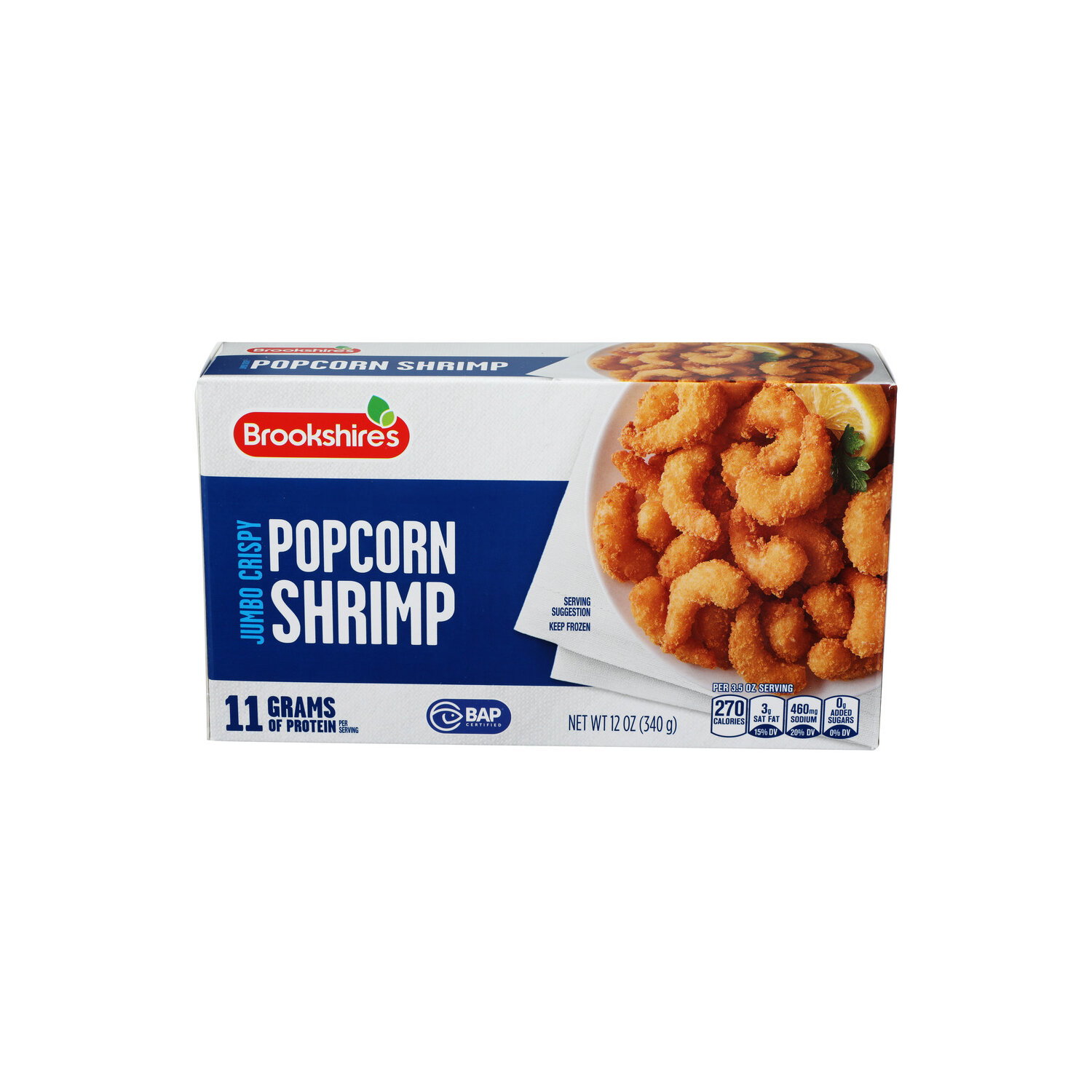 Brookshire's Jumbo Crispy Popcorn Shrimp - 12 Ounce Image 1 of 4